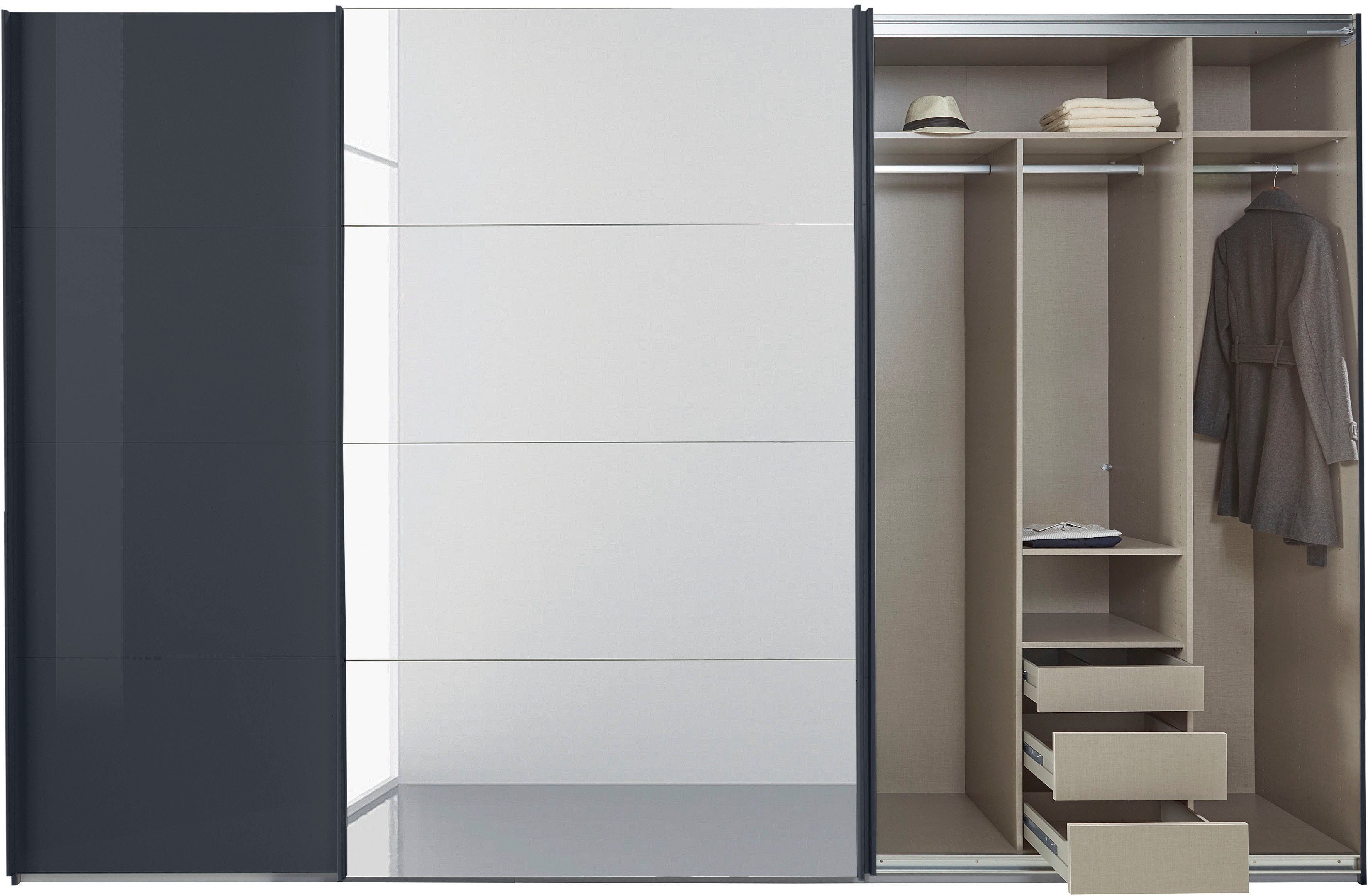rauch Zweefdeurkast Kledingkast kast garderobe TOPSELLER OTELI incl. binnenindeling