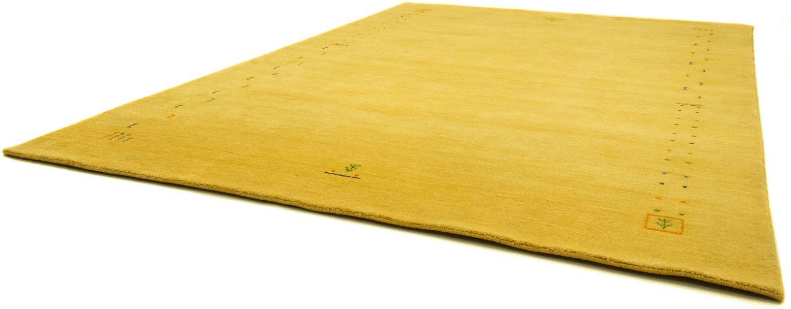 morgenland Wollen kleed GABBEH FEIN FENTH zuiver scheerwol veelkleurig randdessin, woonkamer