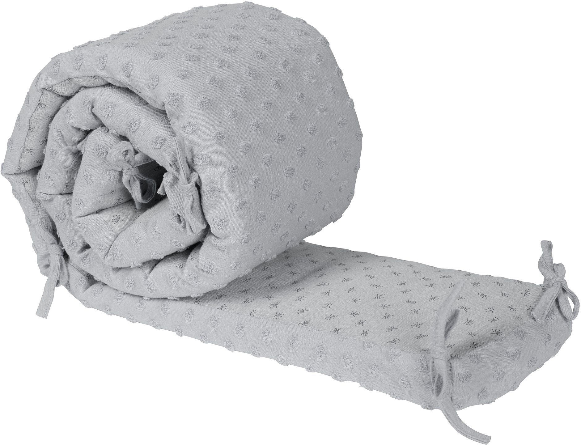 Roba® Babynestje Lil Planet, zilvergrijs GOTS made with organic materials, gecertificeerd door BCS 36081