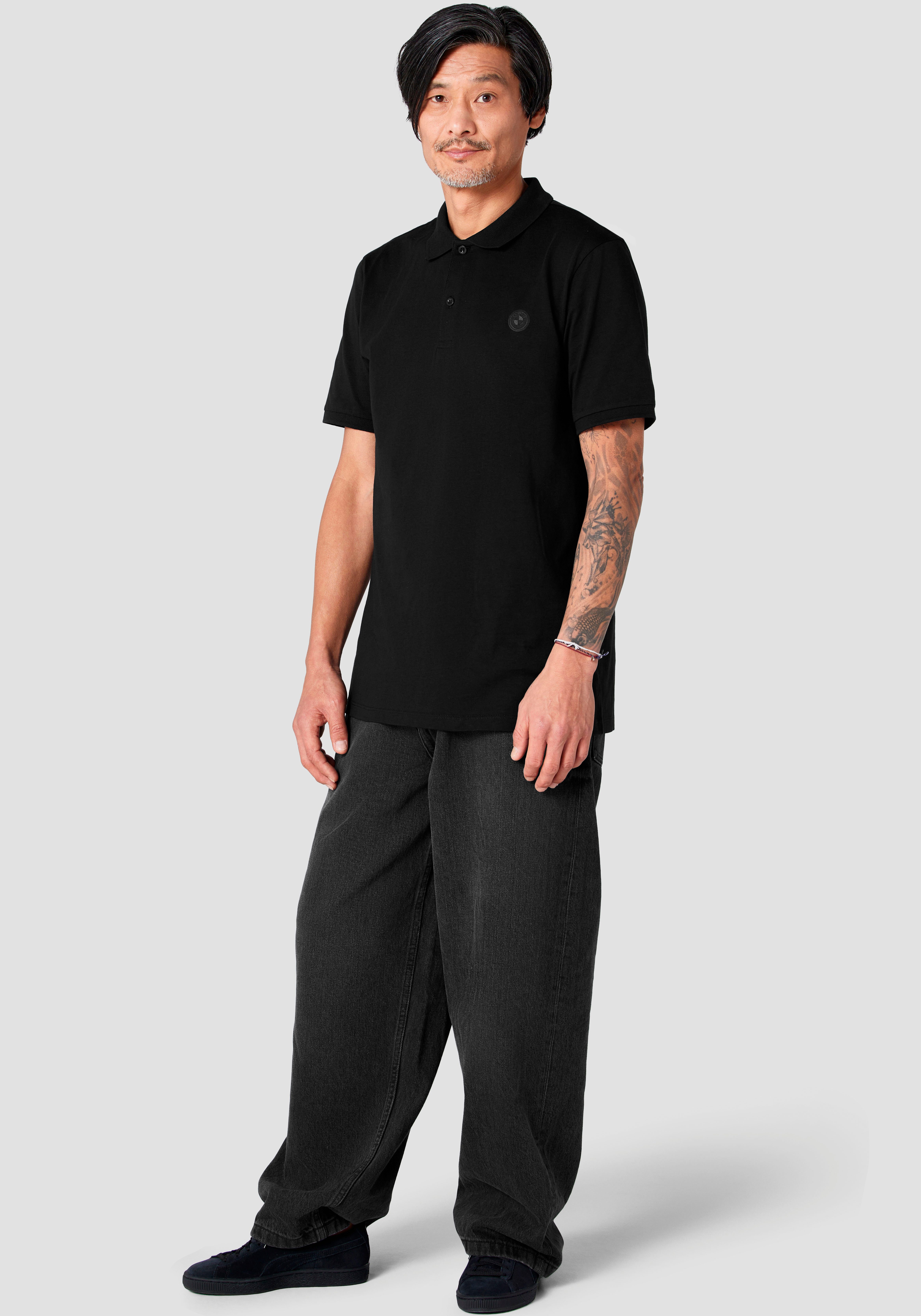 BMW Poloshirt met logo-embossing op borsthoogte