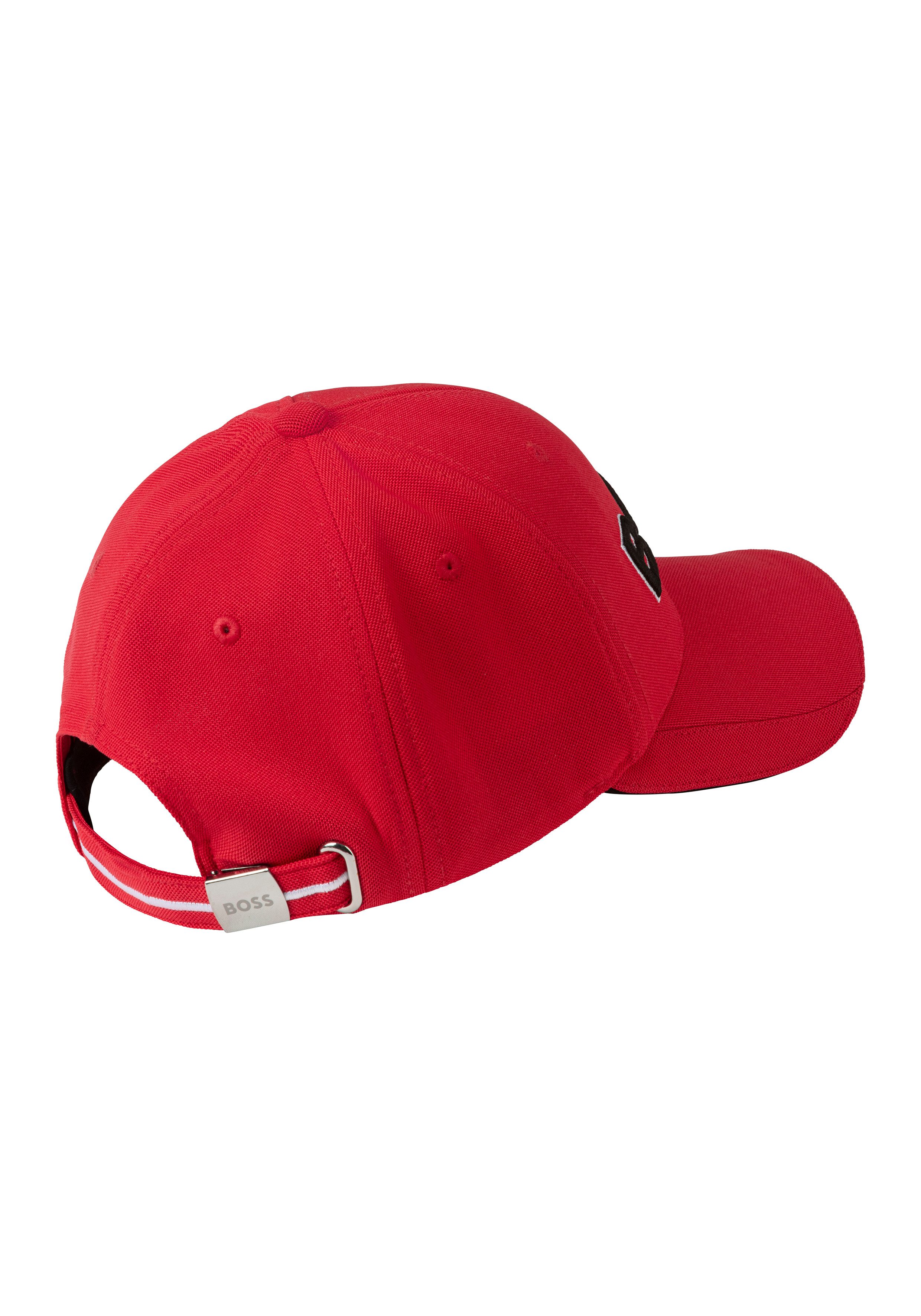 BOSS GREEN Baseball pet Cap-Bold 10261155 01 met boss logo-print, verstelbare breedte