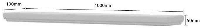 Home affaire Wandrek Evergreen Breedte 100 cm