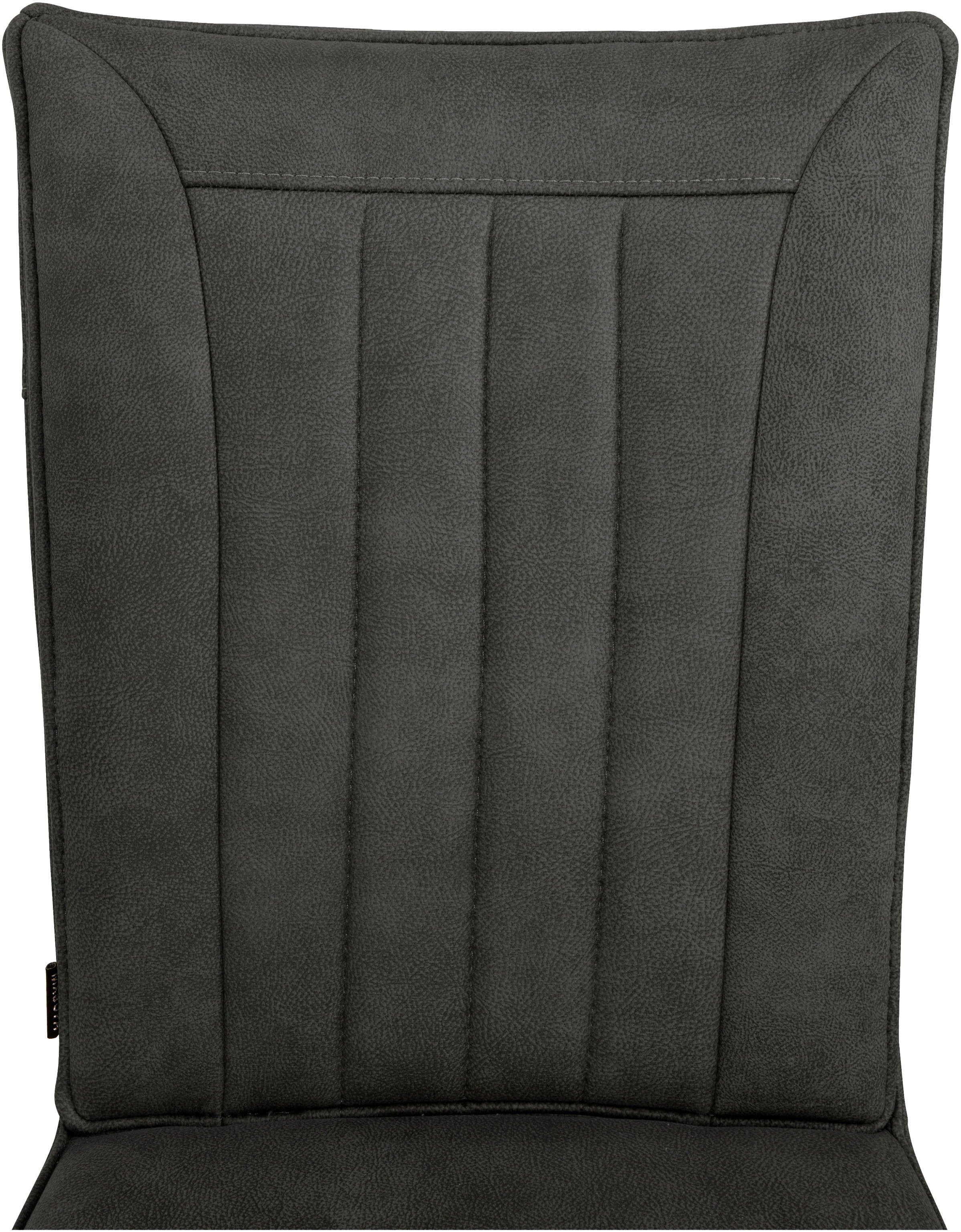 OMG Design Vrijdragende stoel Amara Eetkamerstoel, keukenstoel, onderhoudsvriendelijke bekleding (set)