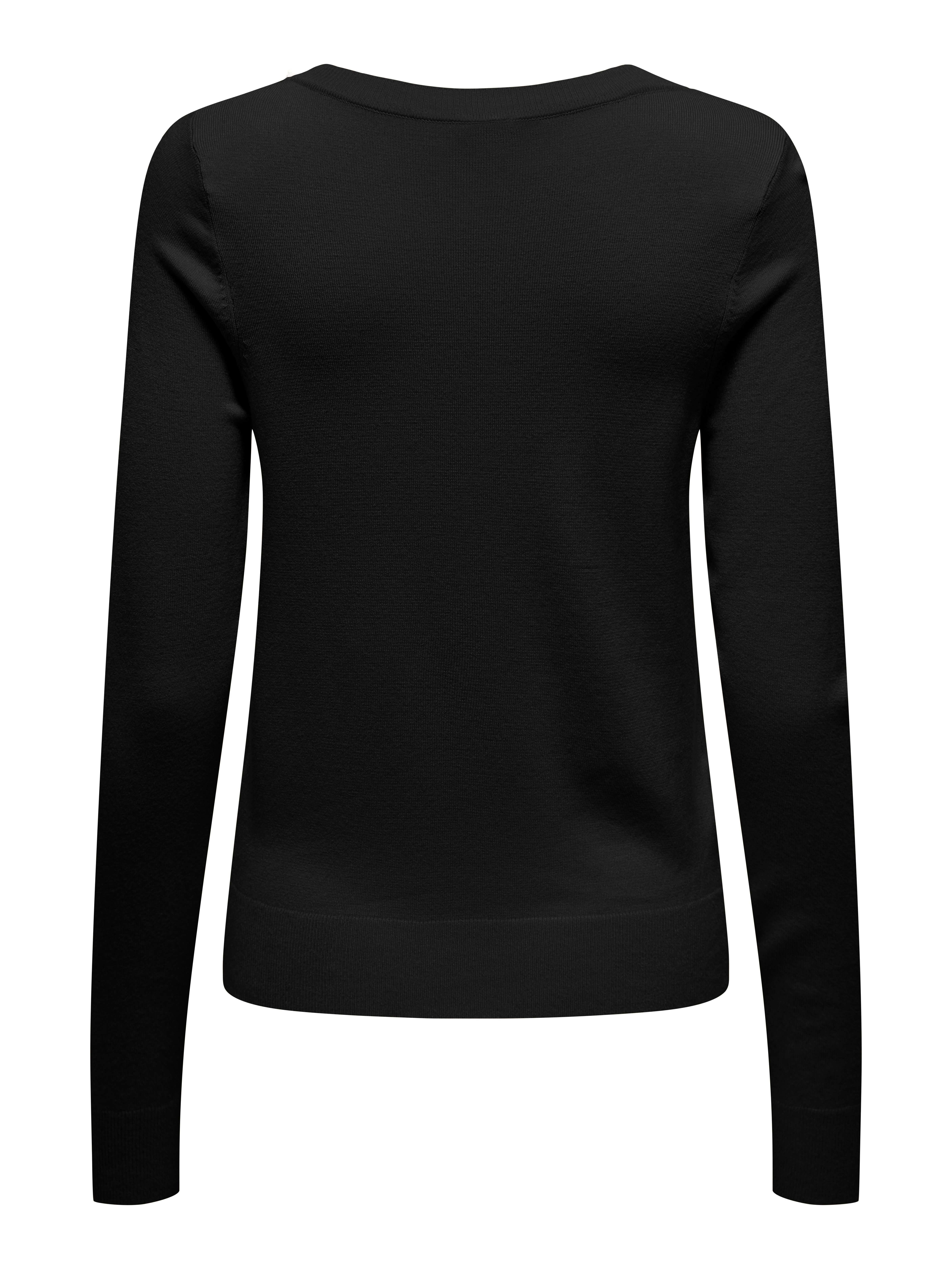 Only Gebreide trui ONLVENICE LIFE LS PEARL O-NECK CC KNT