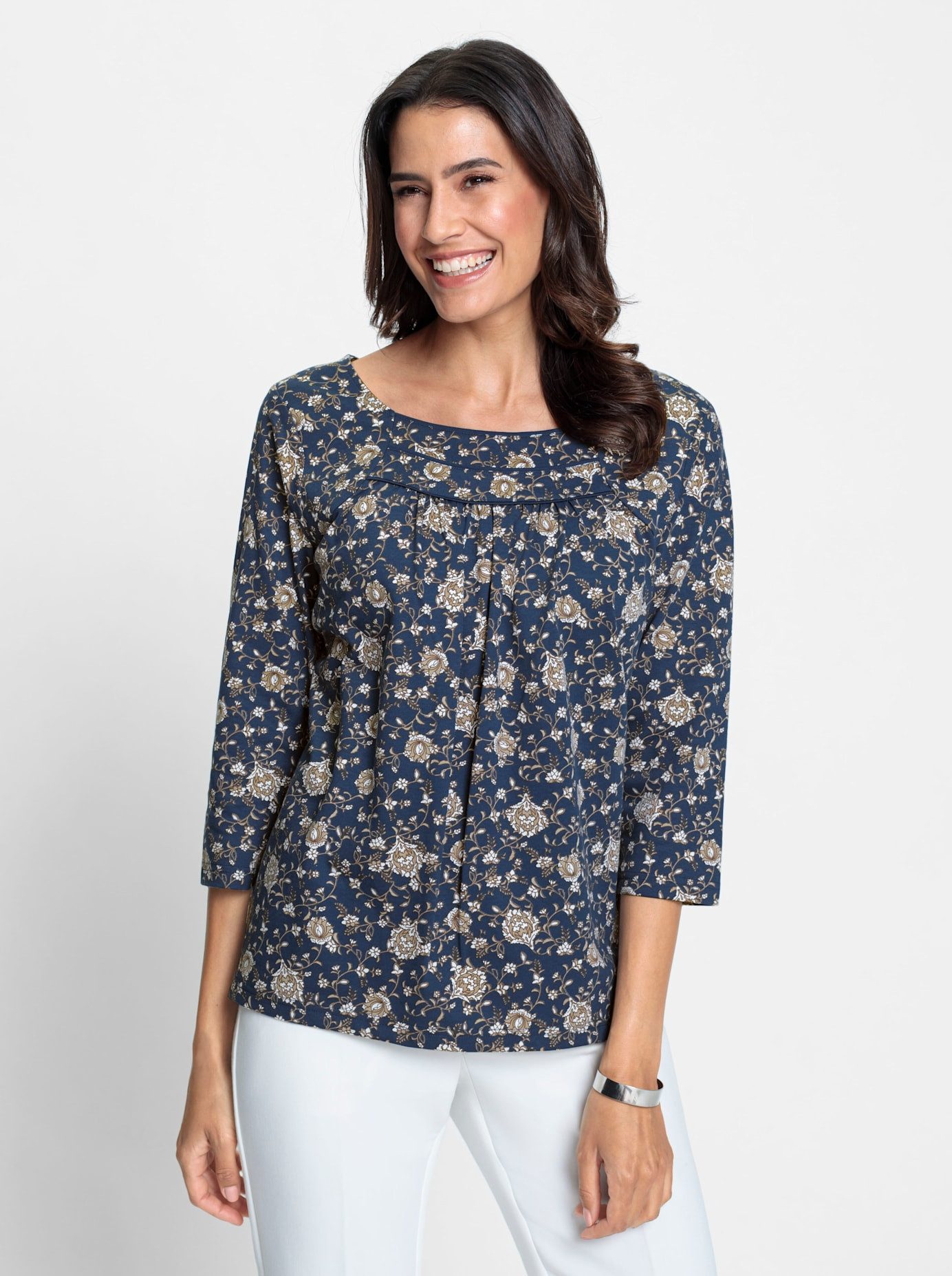 Classic Inspirationen Shirt met 3 4 mouwen Shirt (1-delig)