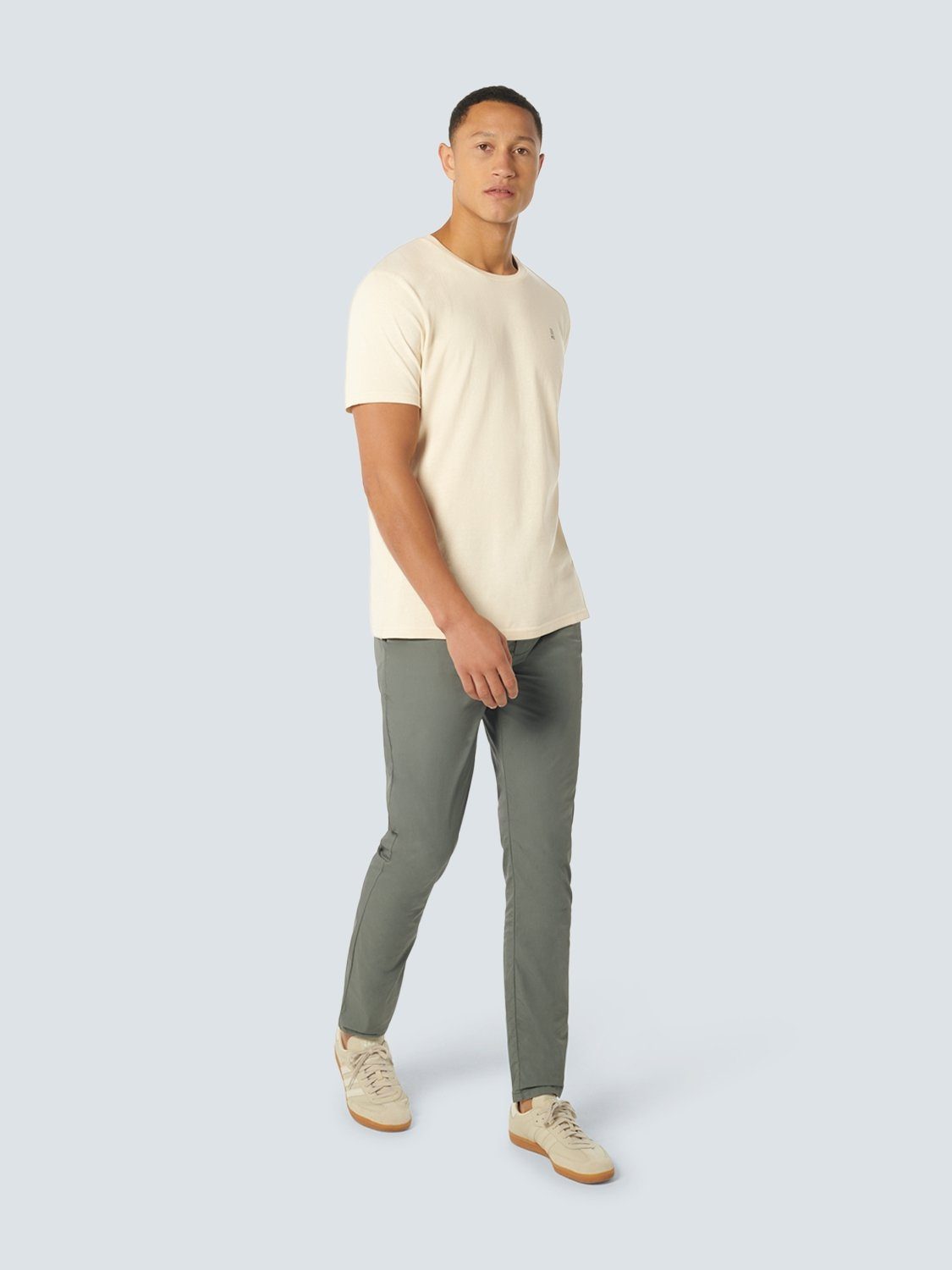 NO EXCESS T-shirt met geborduurd logo