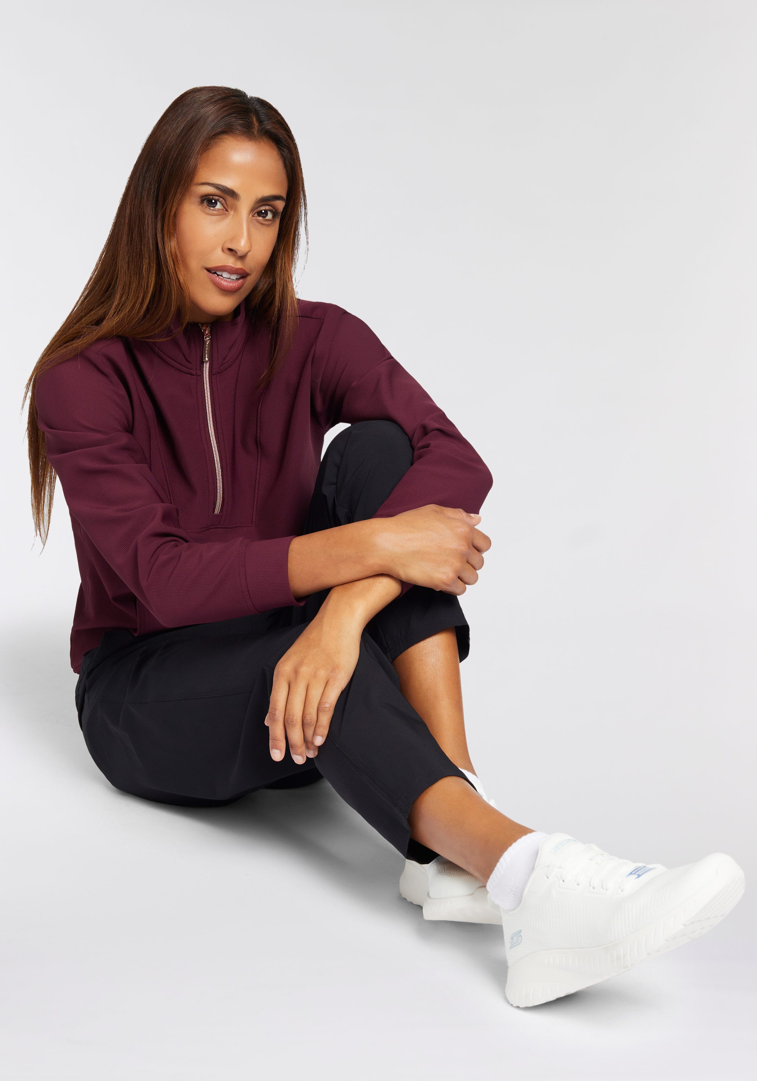 Skechers Coltrui GOLUXE RIB 1 4 ZIP