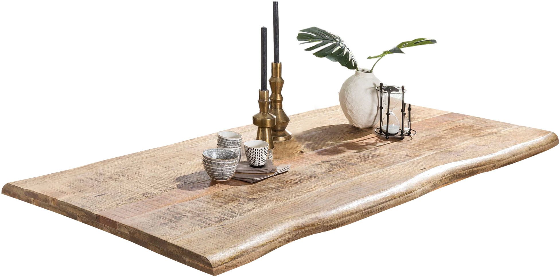 INOSIGN Tafel met hout gebeitst, gelakt en gewaxed (1 stuk)