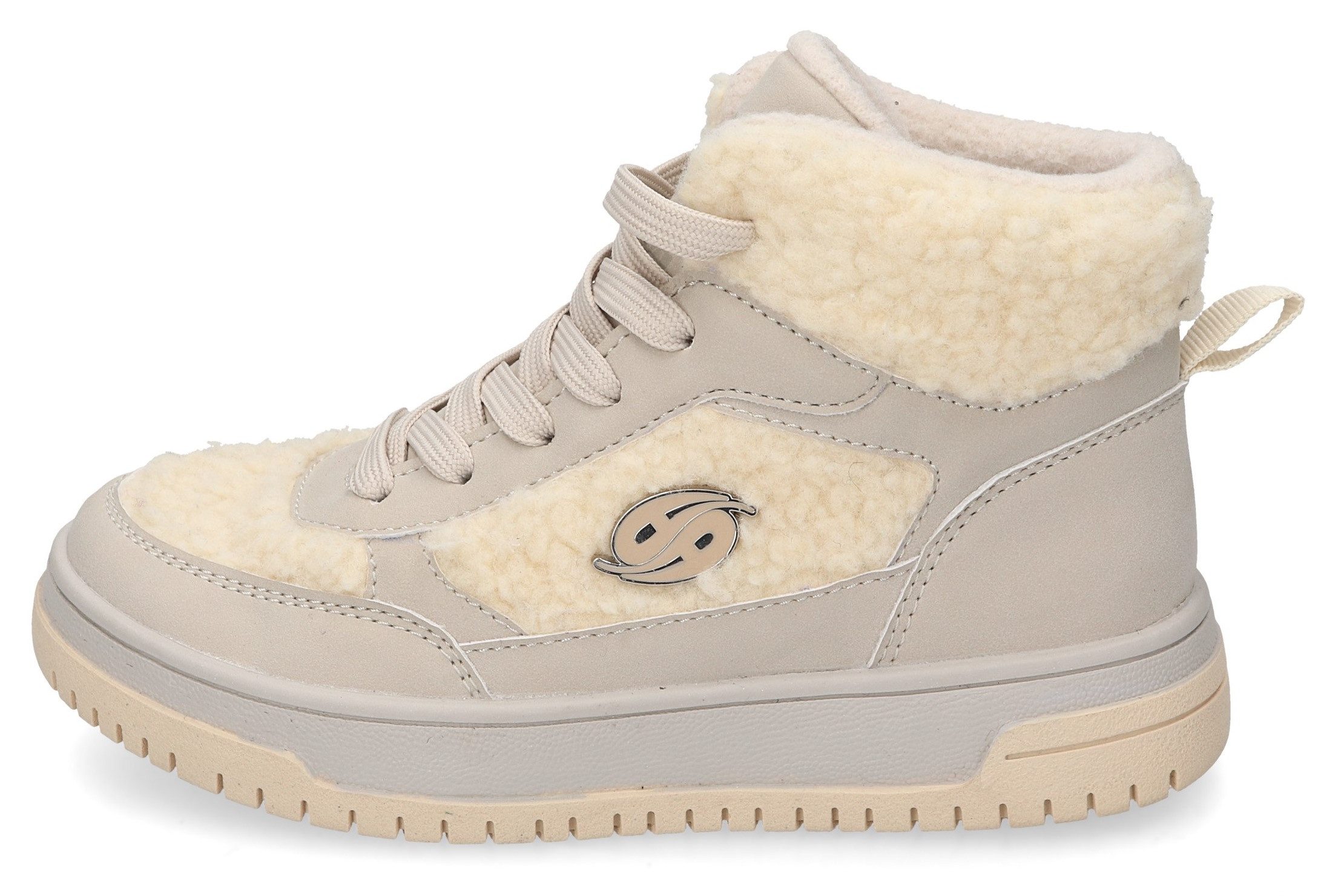 Dockers by Gerli Sneakers Retro sneaker, high-top sneaker, winterboots met frotté inzet
