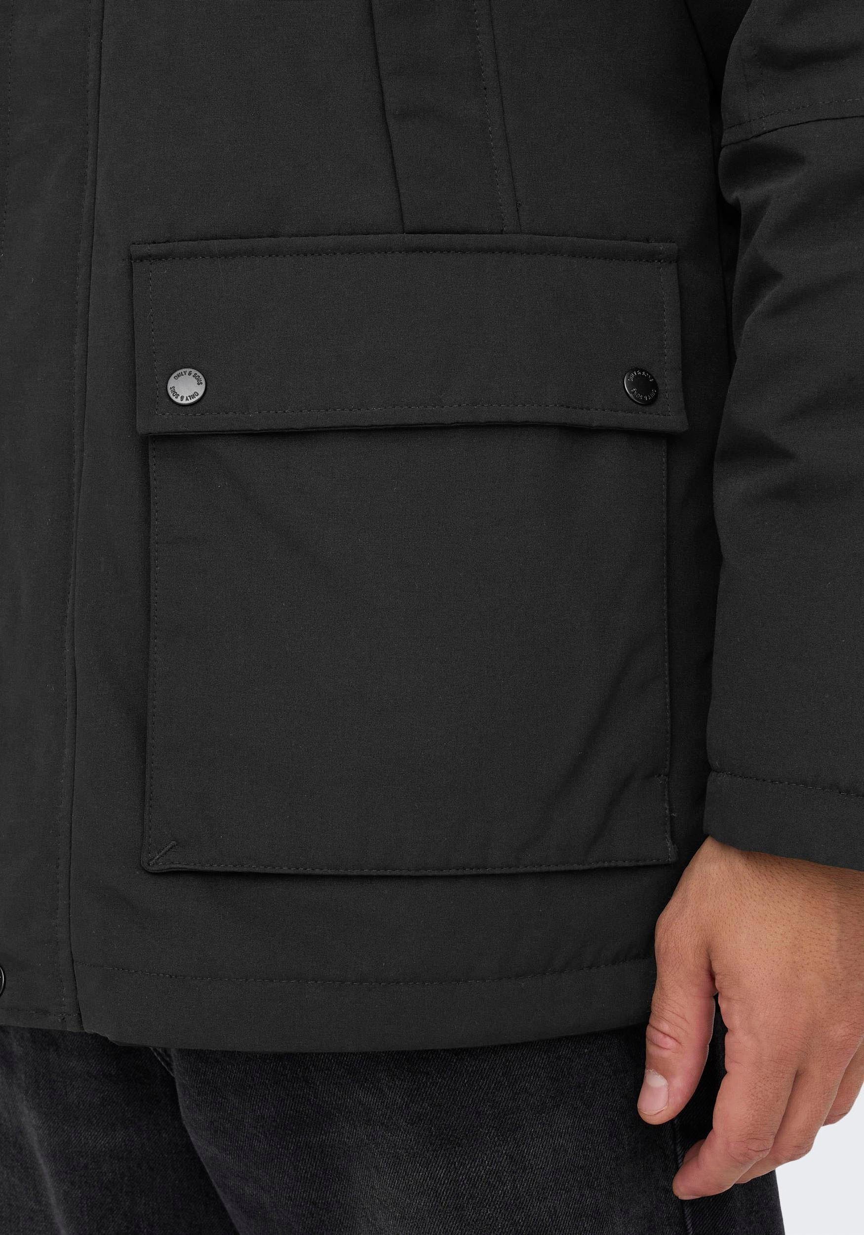 ONLY & SONS Lang jack ONSJAYDEN PARKA NOOS OTW VD