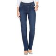 classic basics high-waist jeans (1-delig) blauw
