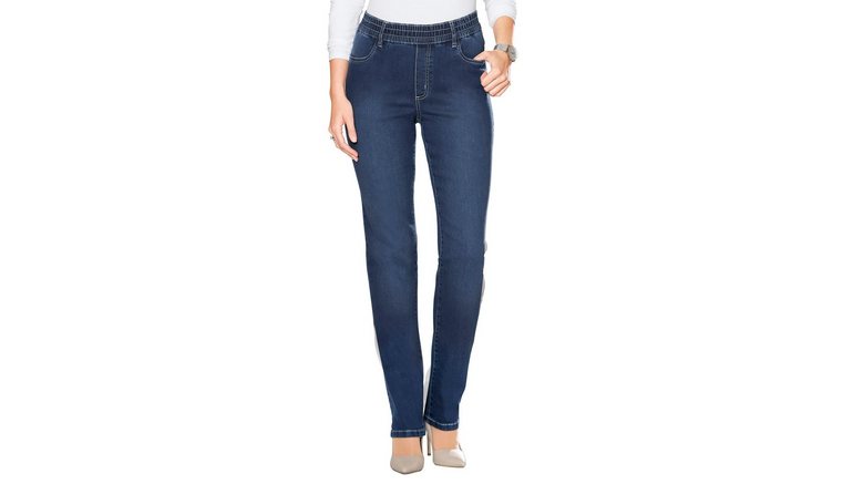 klap Gestaag Tweede leerjaar Classic Basics High-waist jeans (1-delig) online kopen | OTTO