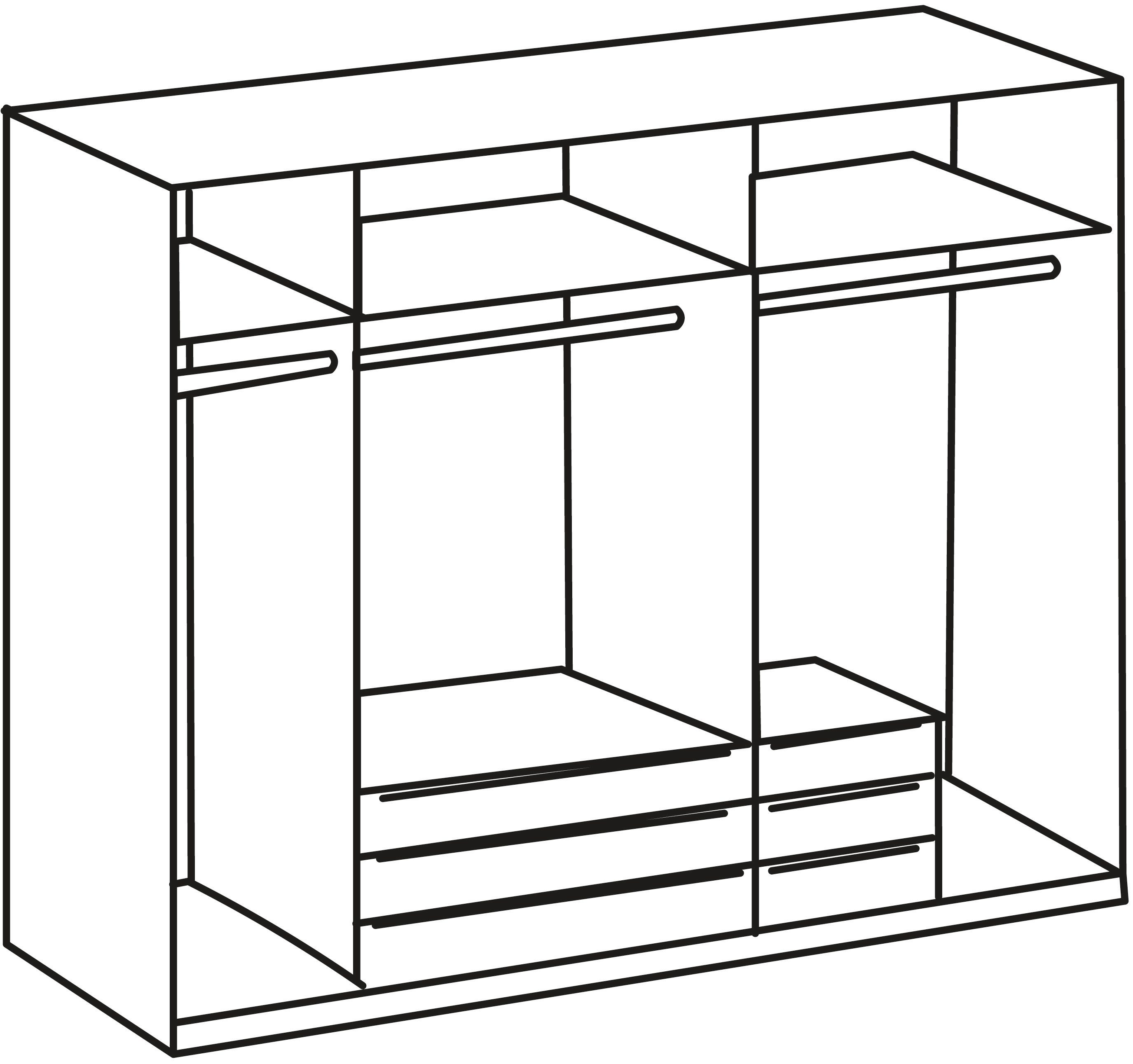 Wimex Complete slaapkamer Gibraltar (4-delig)