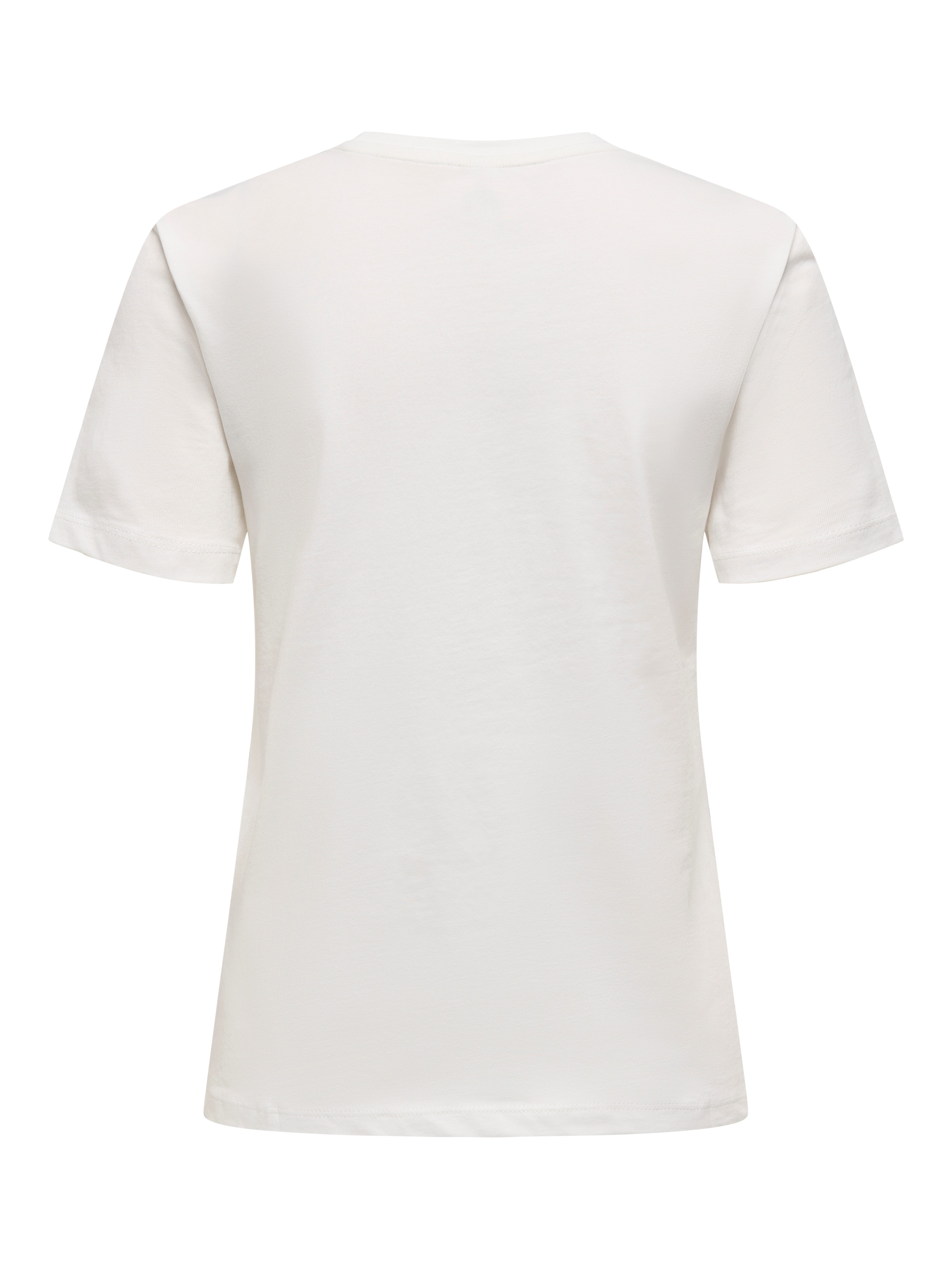 Only Shirt met korte mouwen ONLCLARA S/S TEE CS JRS