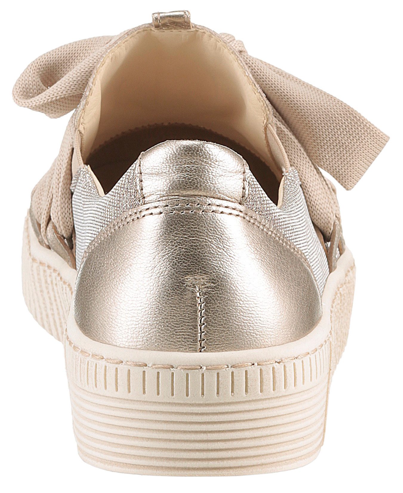 Gabor Slip-on sneakers Plateau sneaker met best fitting-uitrusting voor een goede pasvorm