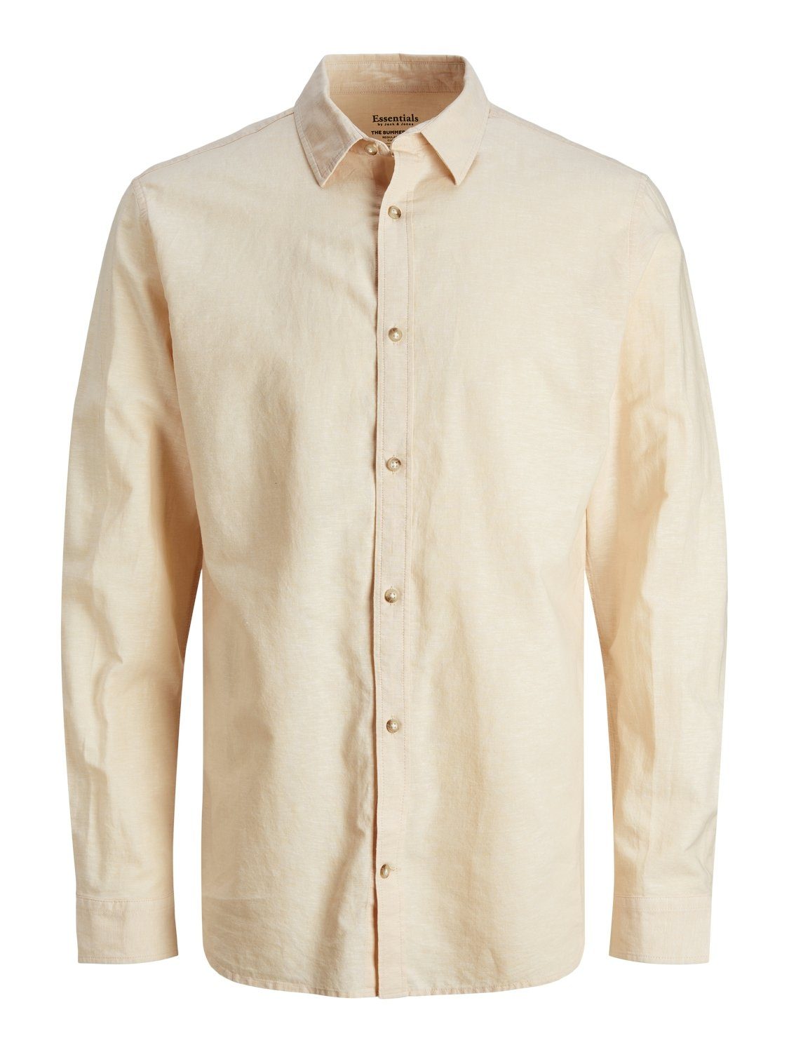Jack & Jones Overhemd met lange mouwen JJESUMMER LINEN BLEND SHIRT LS SN