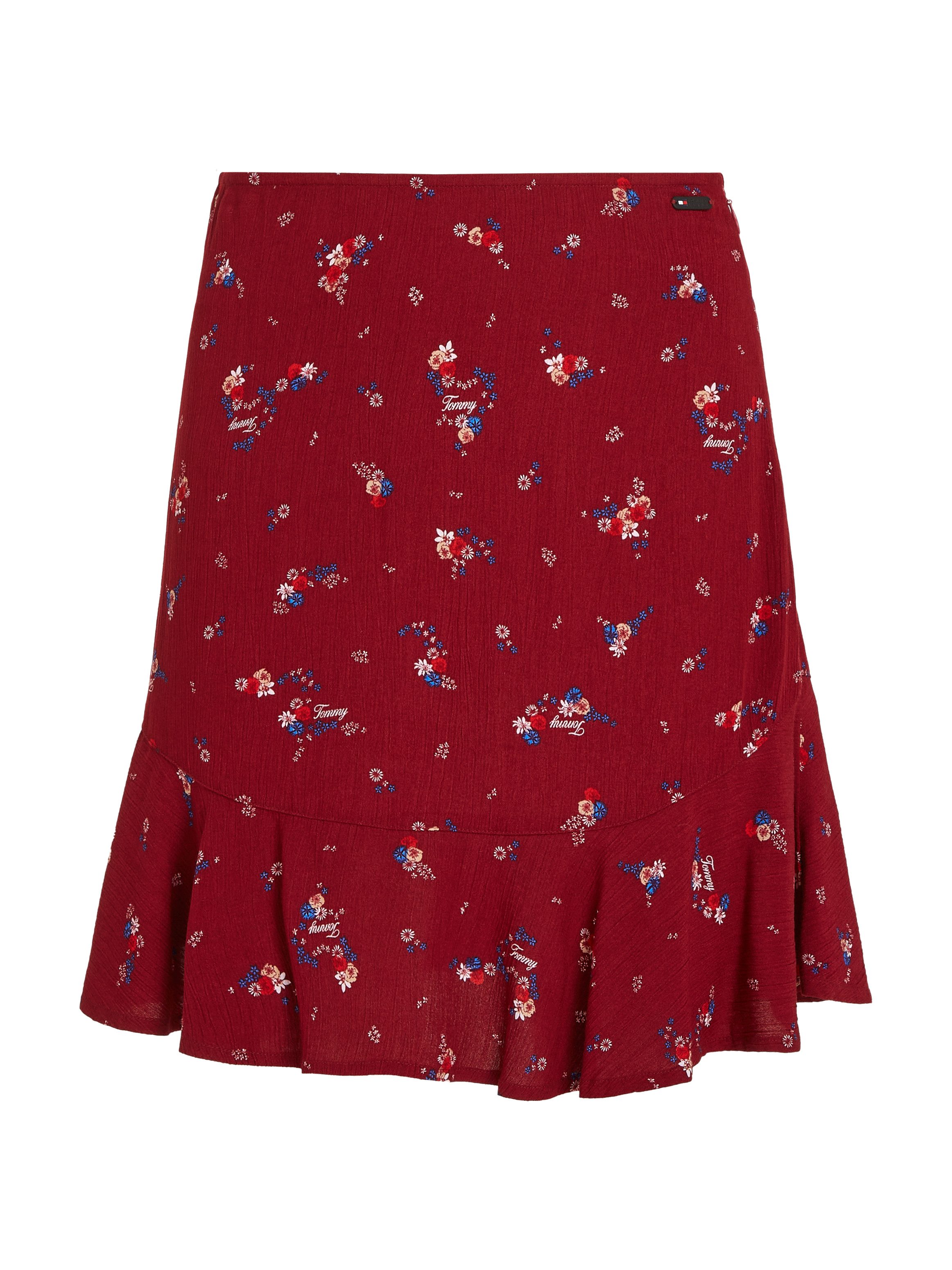 TOMMY JEANS Minirok TJW FLORAL TIERED MINI SKIRT