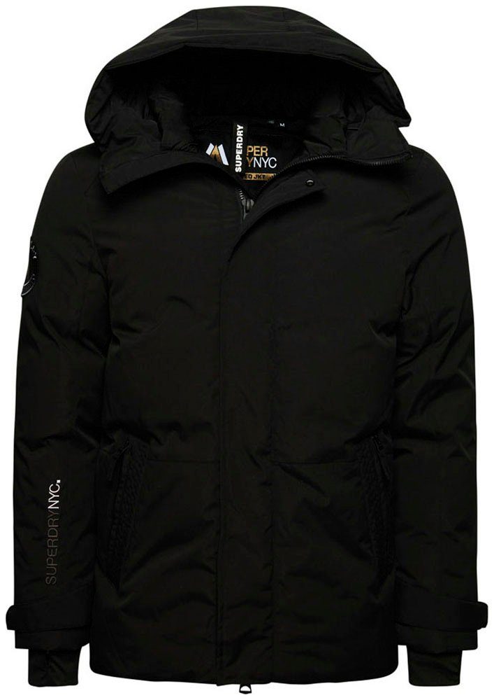 Superdry Gewatteerde jas CITY PADDED HOODED WIND PARKA