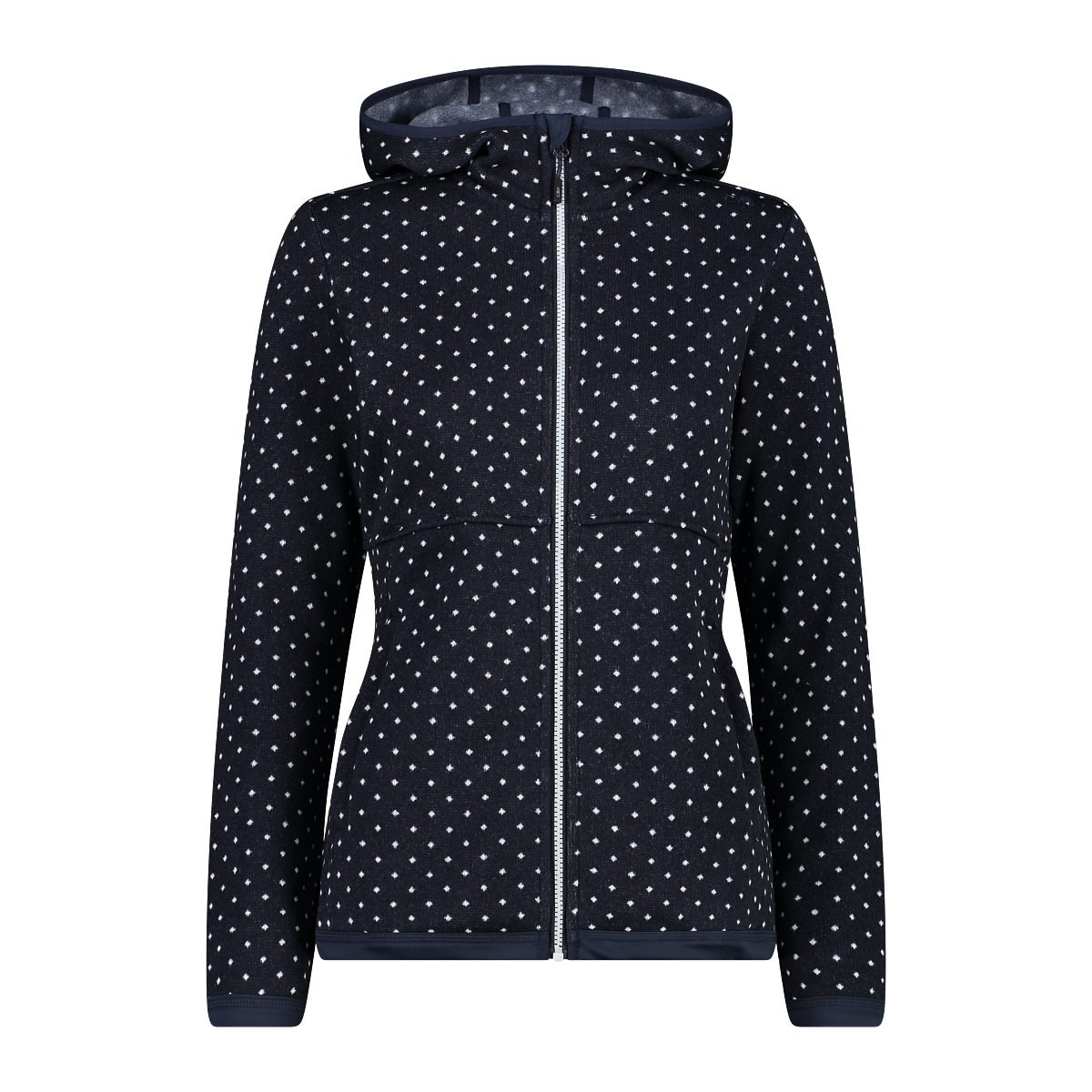 CMP Gebreid fleecejack WOMAN JACKET FIX HOOD