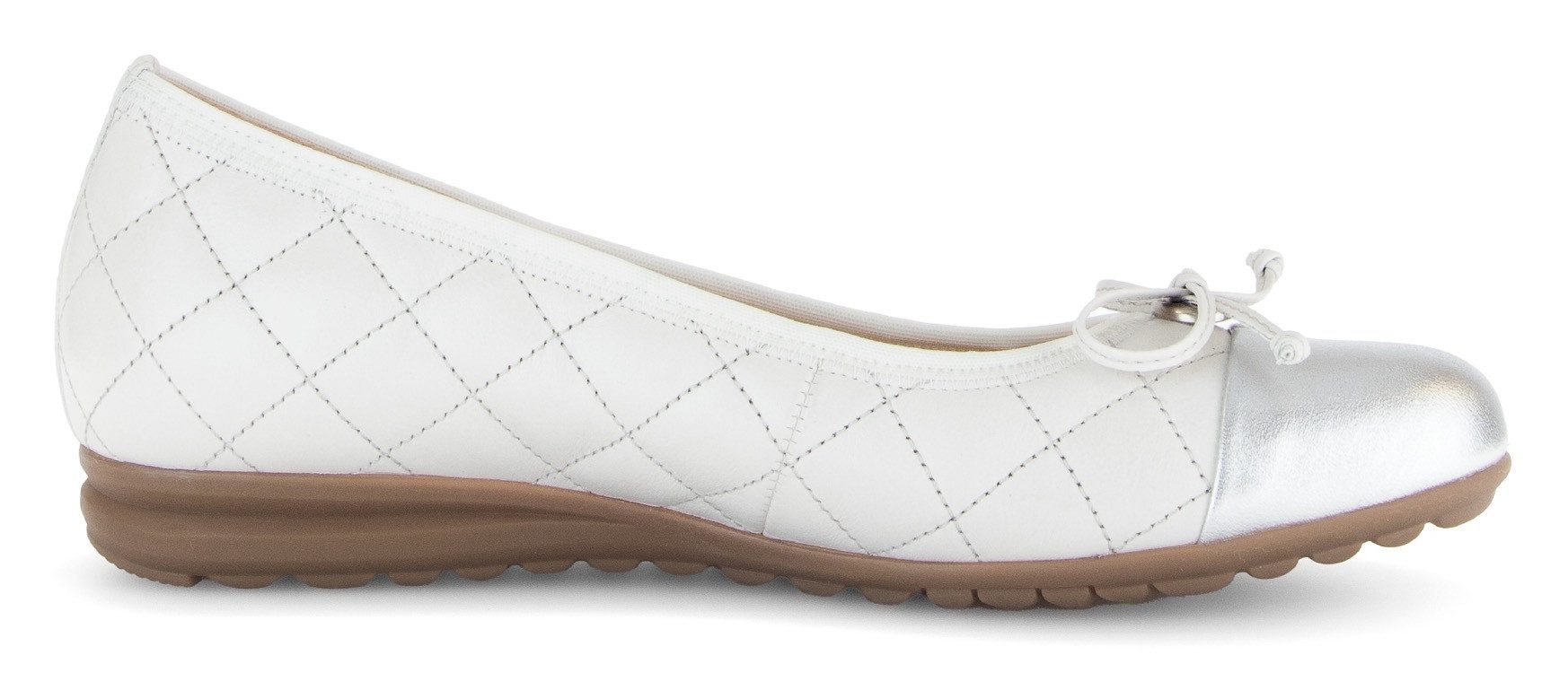 Gabor Ballerina's Florence lage schoen, instapschoen, businessschoen, sierstiksels, breedte g
