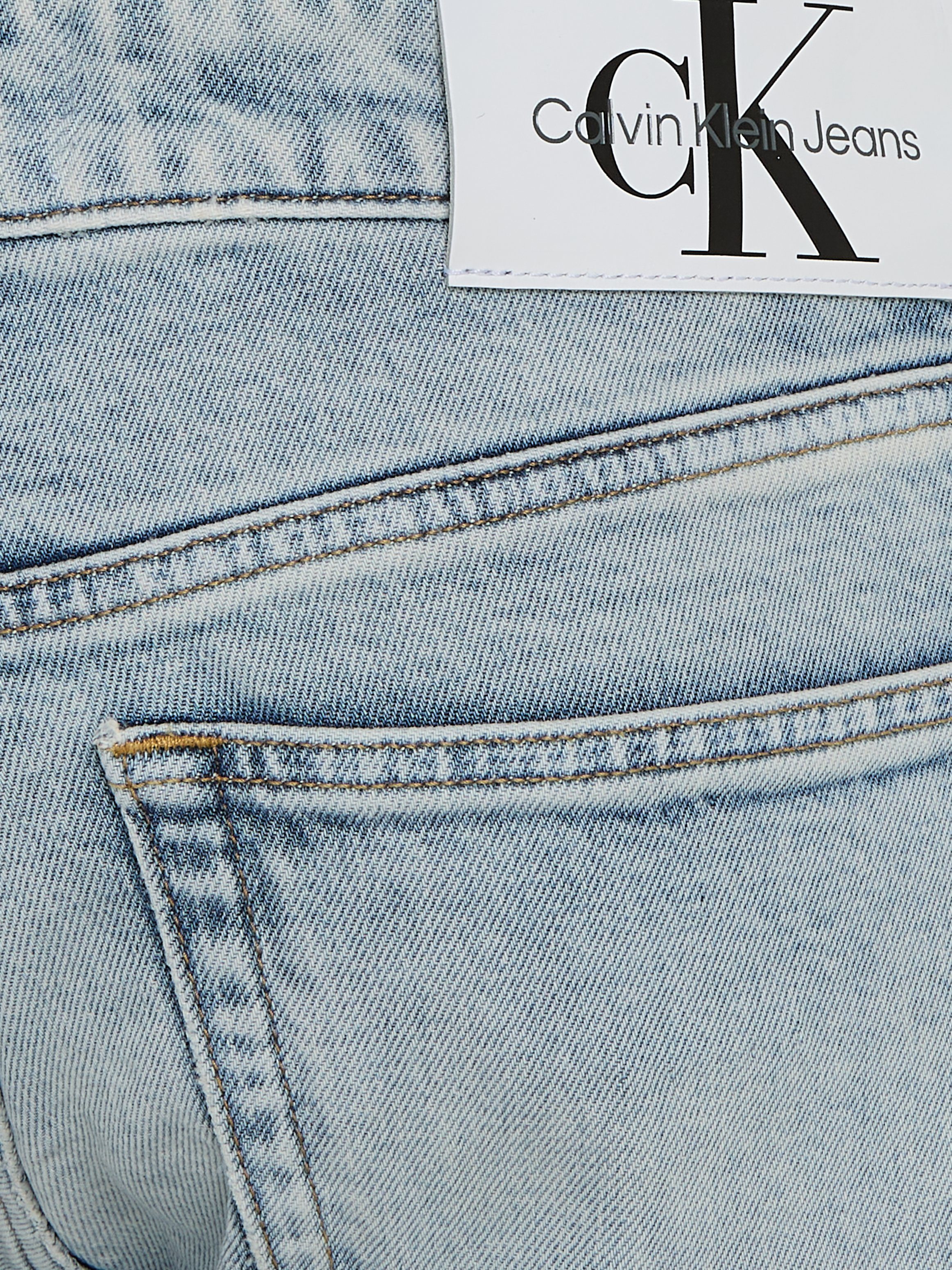 Calvin Klein Slim fit jeans SLIM TAPER in een klassiek 5-pocketsmodel