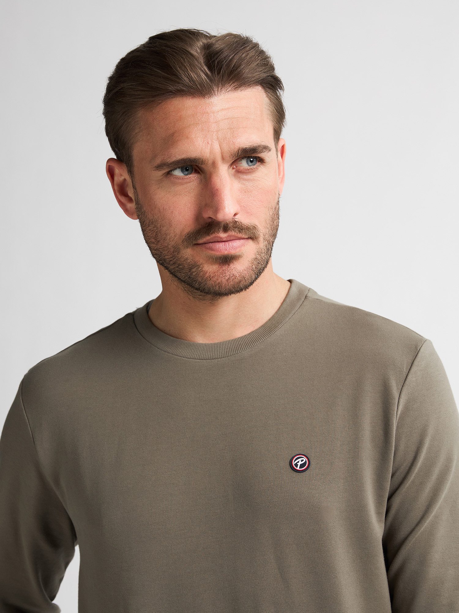 Petrol Industries Sweatshirt met geborduurd logo