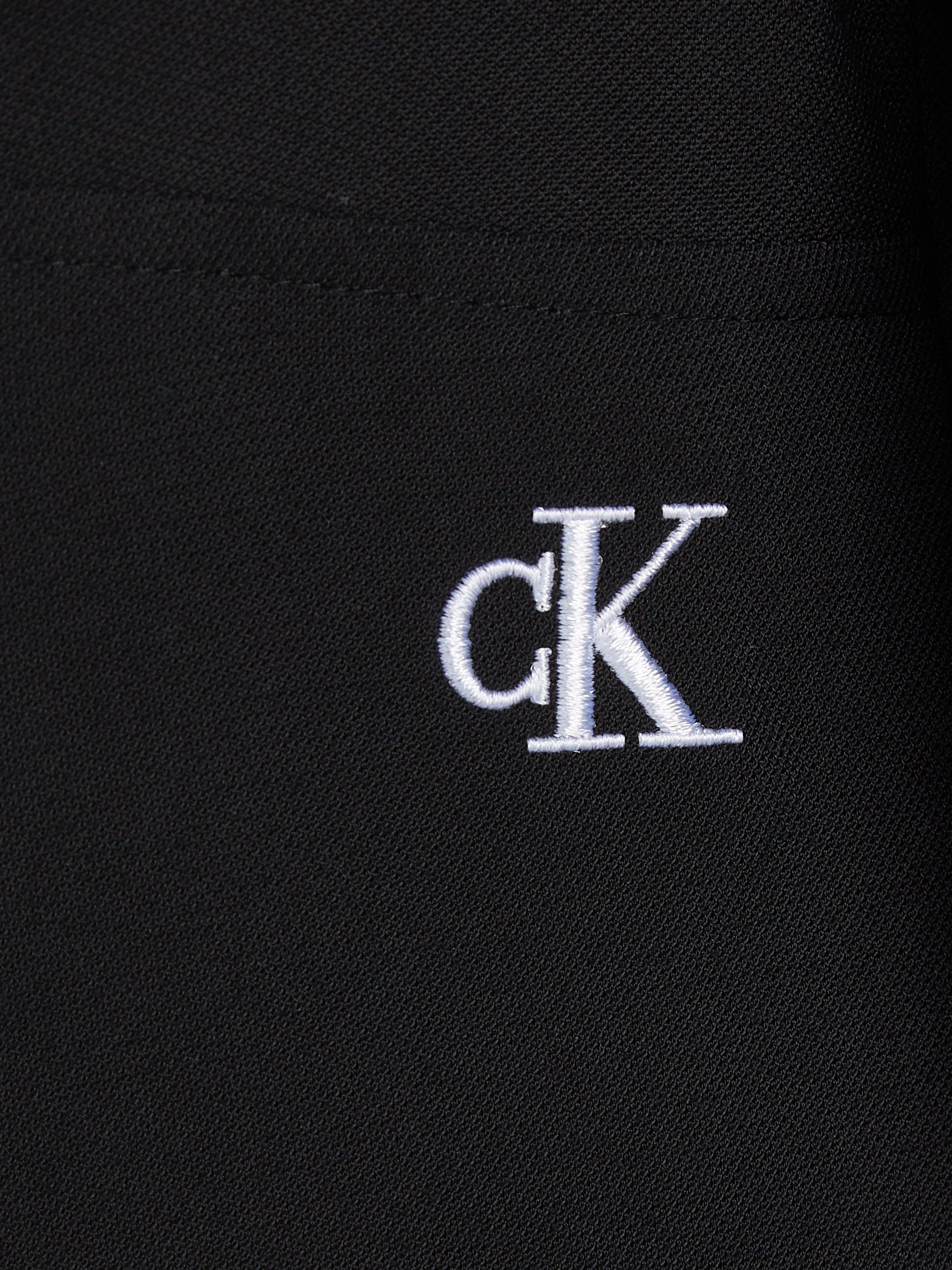 Calvin Klein Blousejurk LONG SLEEVE ZIPPED MINI DRESS