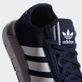 adidas originals sneakers swift run x met wit logo blauw