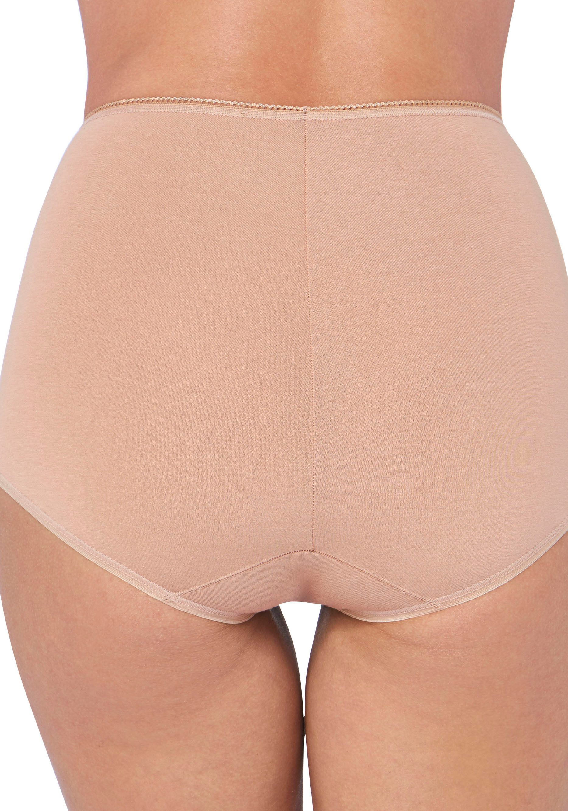 Sloggi Maxislip 24/7 Cotton hoger gesneden pasvorm, elastisch, kant, ondoorzichtig, zacht (Set van 3)