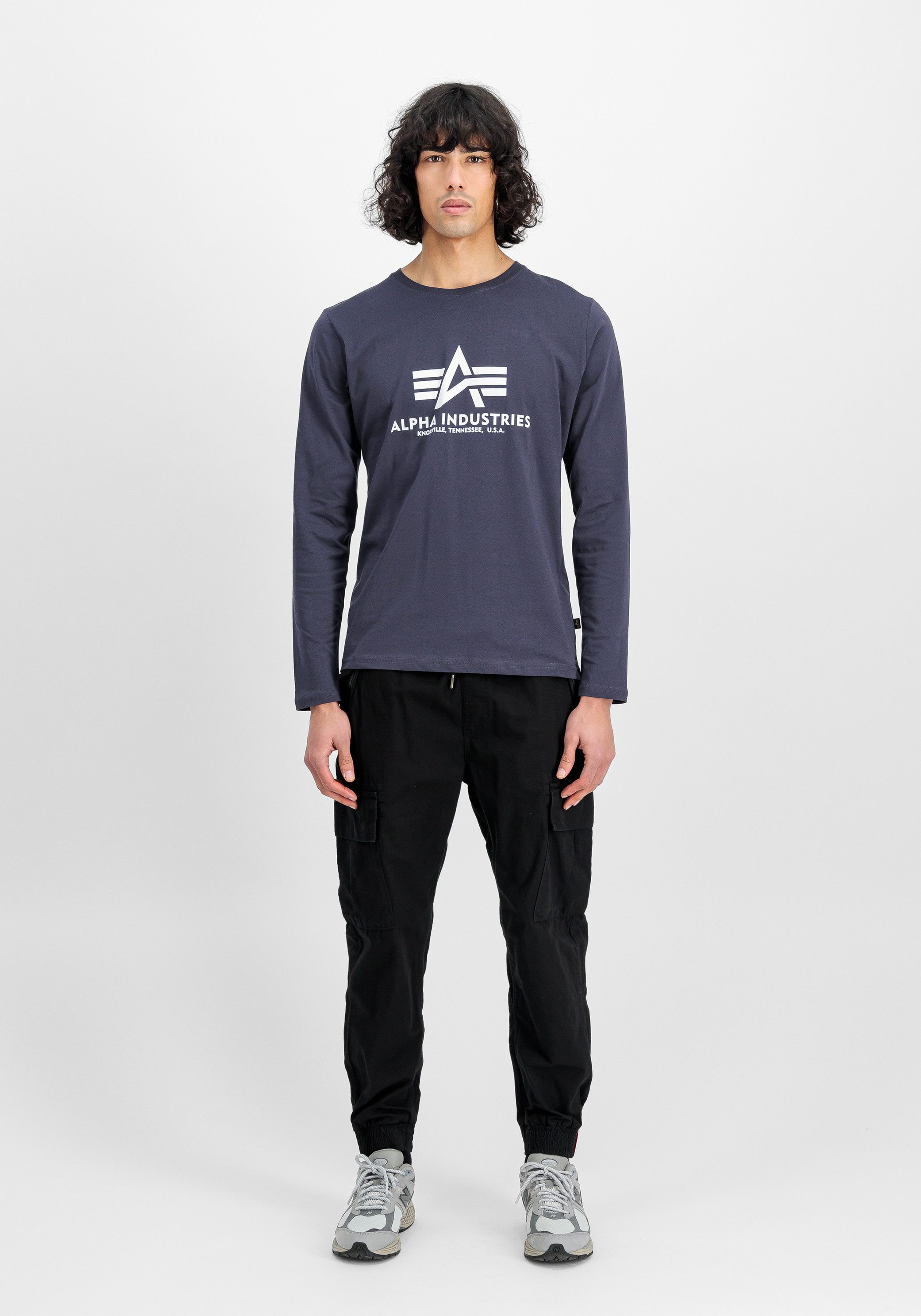 Alpha Industries Longsleeve Alpha Industries Men - Longsleeves Basic T - Longsleeve