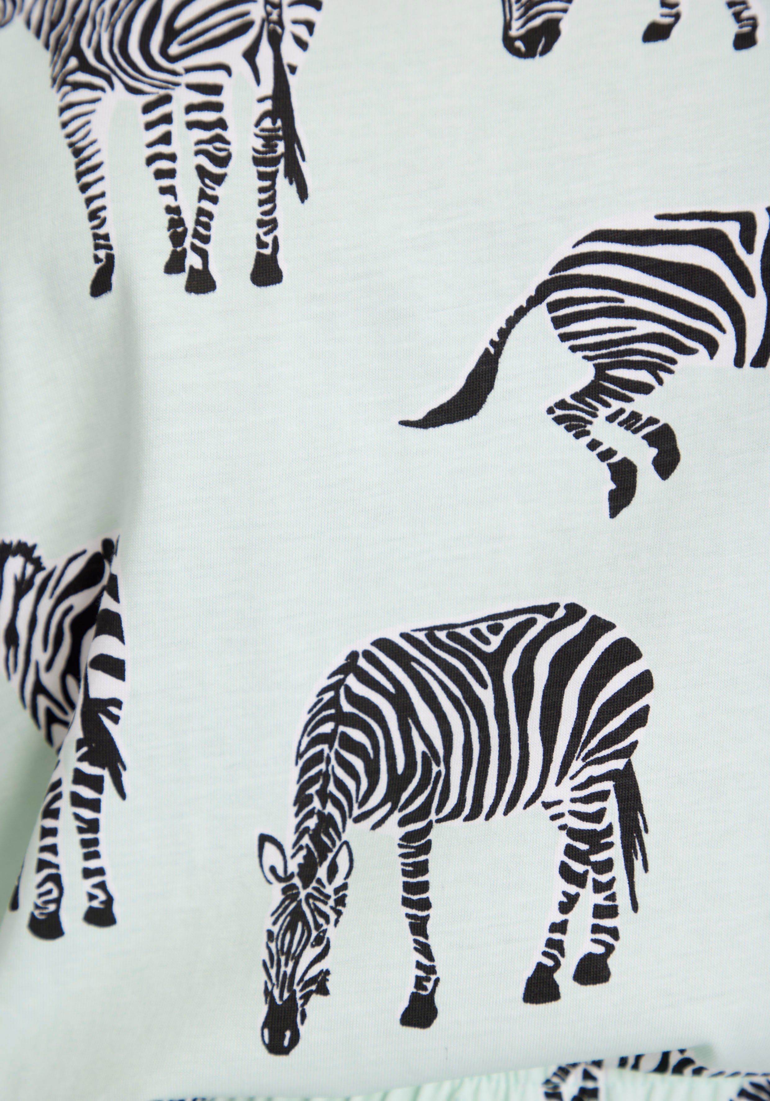 Vivance Dreams Shortama mt animal alloverprint (2-delig)