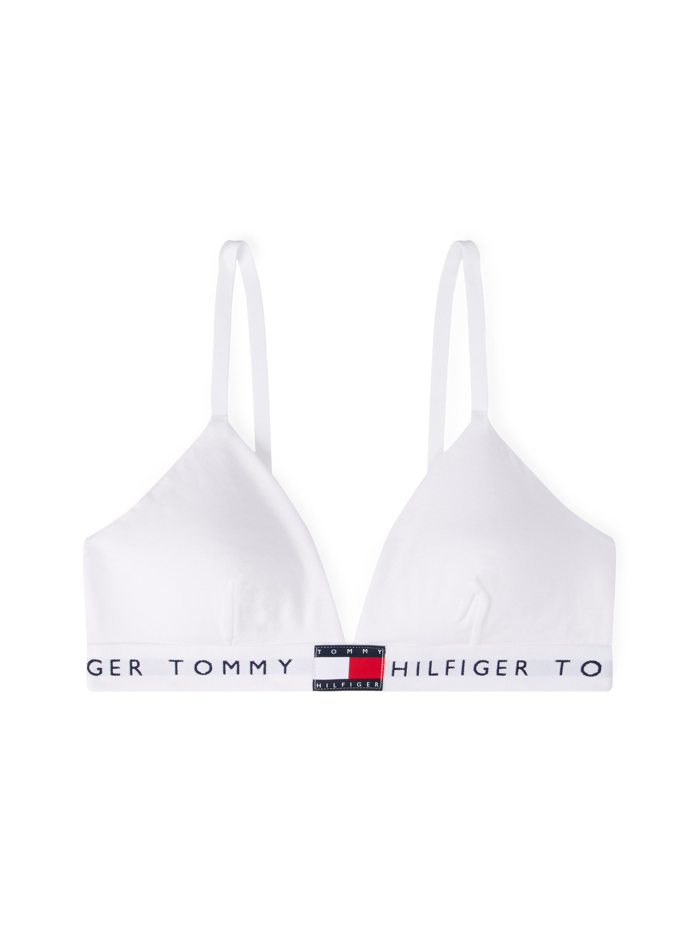 Tommy Hilfiger Underwear Triangel-bh RP TRIANGLE (EXT. SIZE) in grote maten, met logo