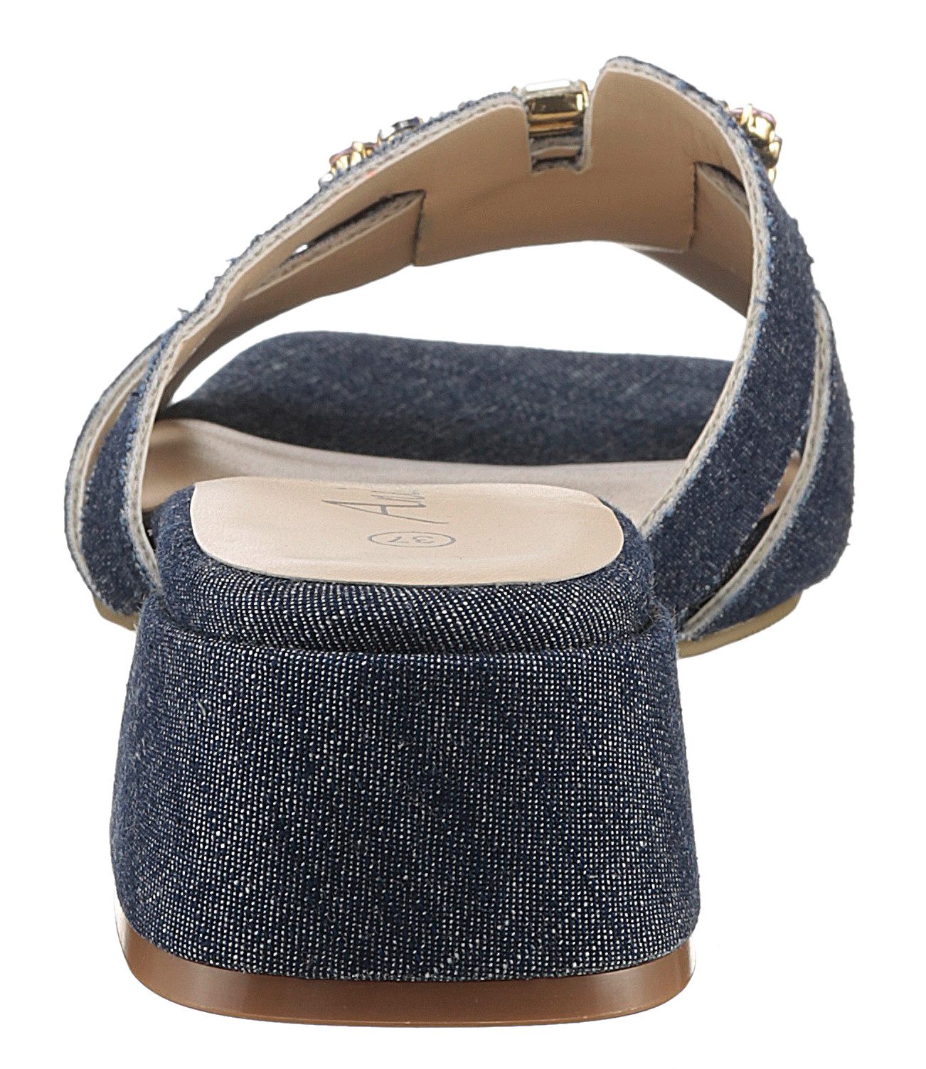 Aniston SHOES Slippers , zomerschoen, feestdag schoen, blokhak - nieuwe kollectie