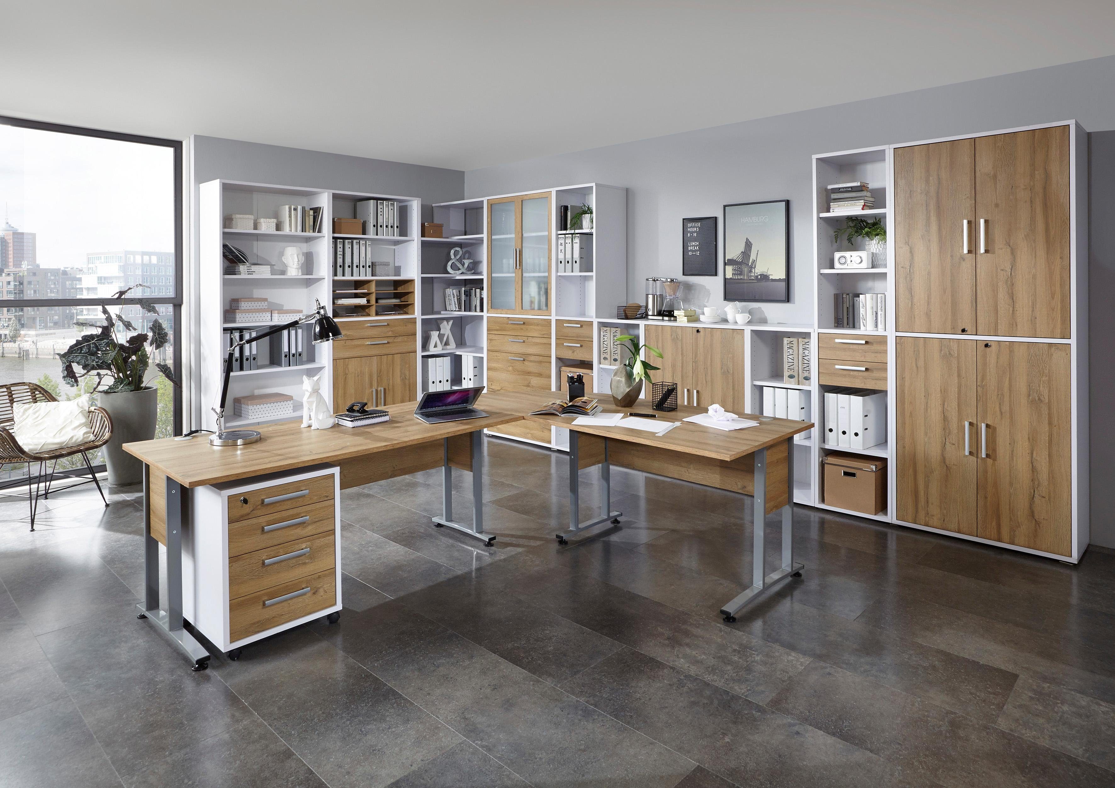 FMD Ordnerrek Calvi Modulaire kast open, deuren en laden apart bestelbaar
