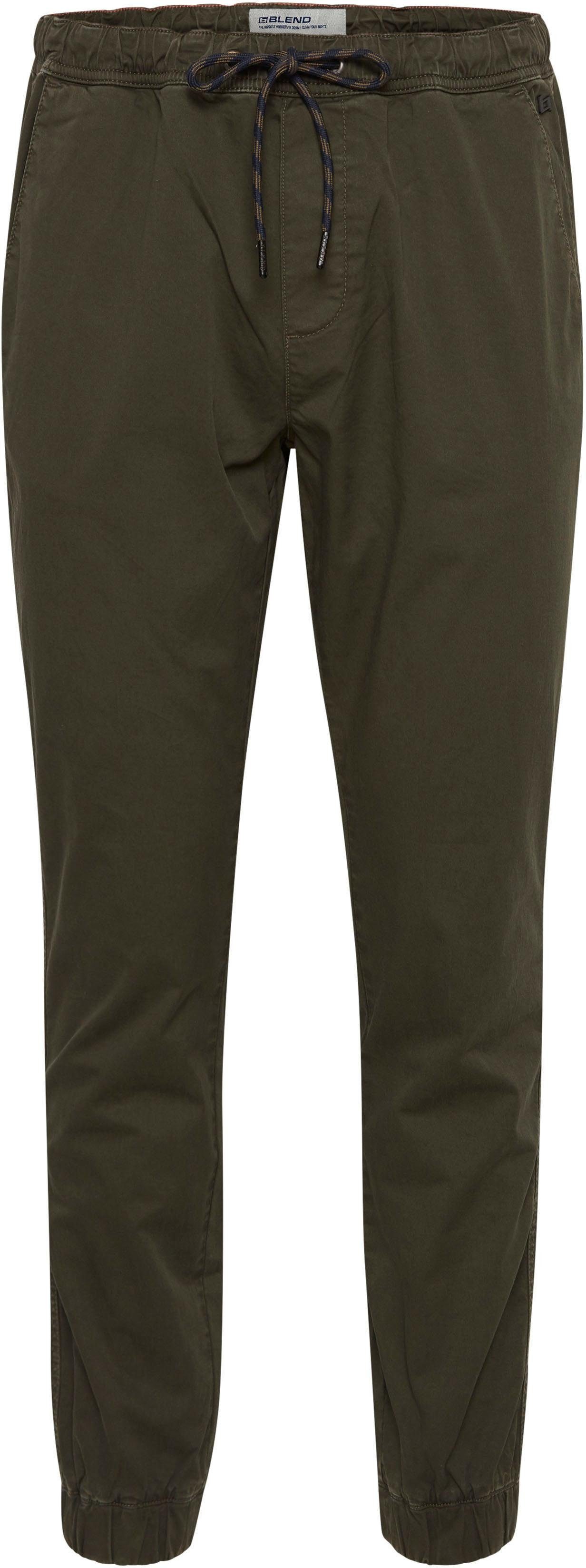Blend Stoffen broek BHNIMBU pants met een rijgkoord en elastische band
