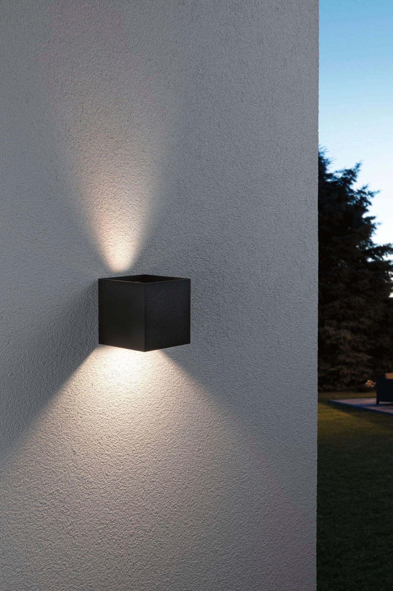 Paulmann Led-wandlamp voor buiten Buiten 230V Cybo RGBW Zigbee 2000-6500K Antraciet (1 stuk)