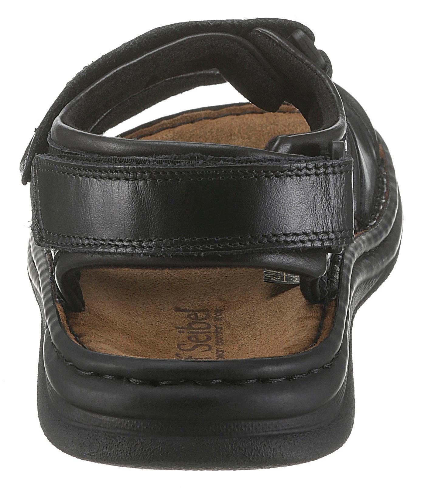 Josef Seibel Sandalen Rafe , zomerschoen, klittenbandschoen, sandaal, met driedubbele klittenbandsluiting