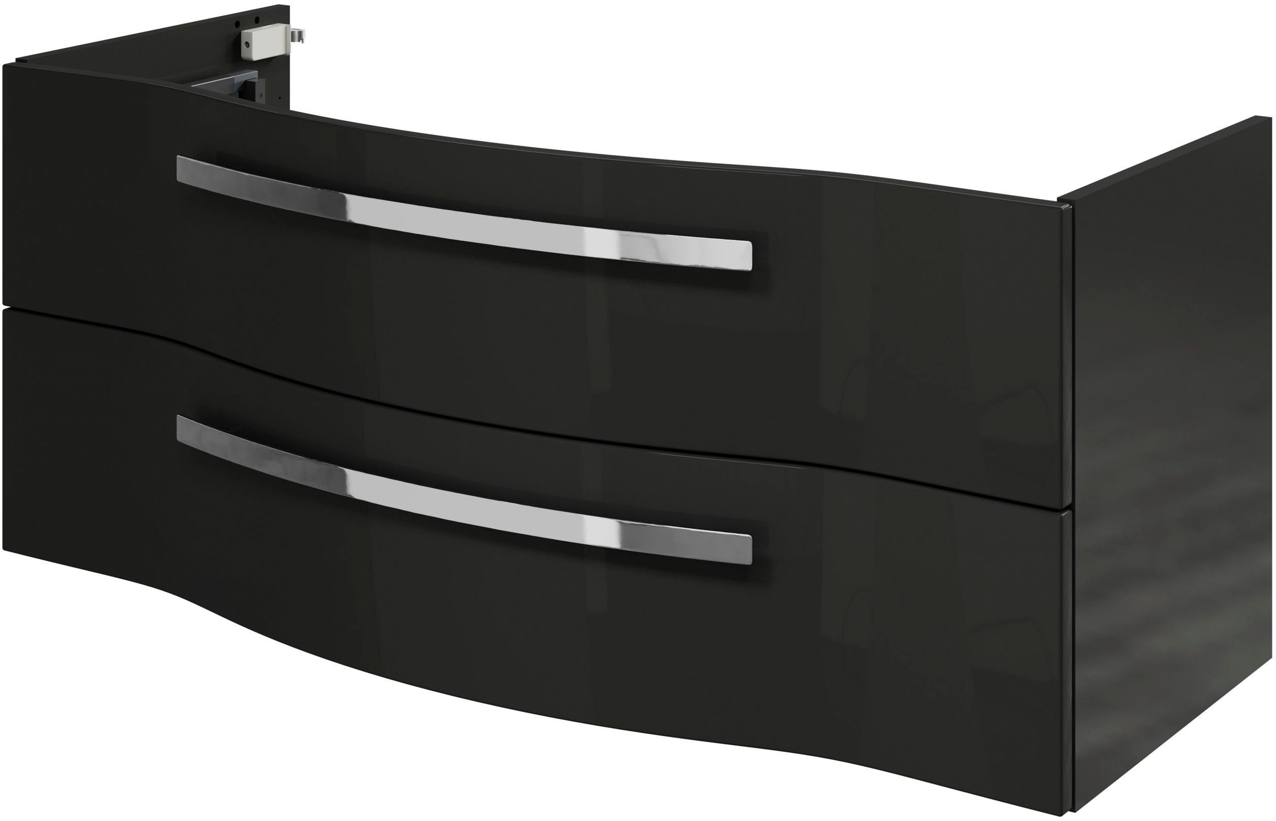 Saphir Wastafelonderkast Serie 4005 glazen wastafel met onderkast, 117 cm breed