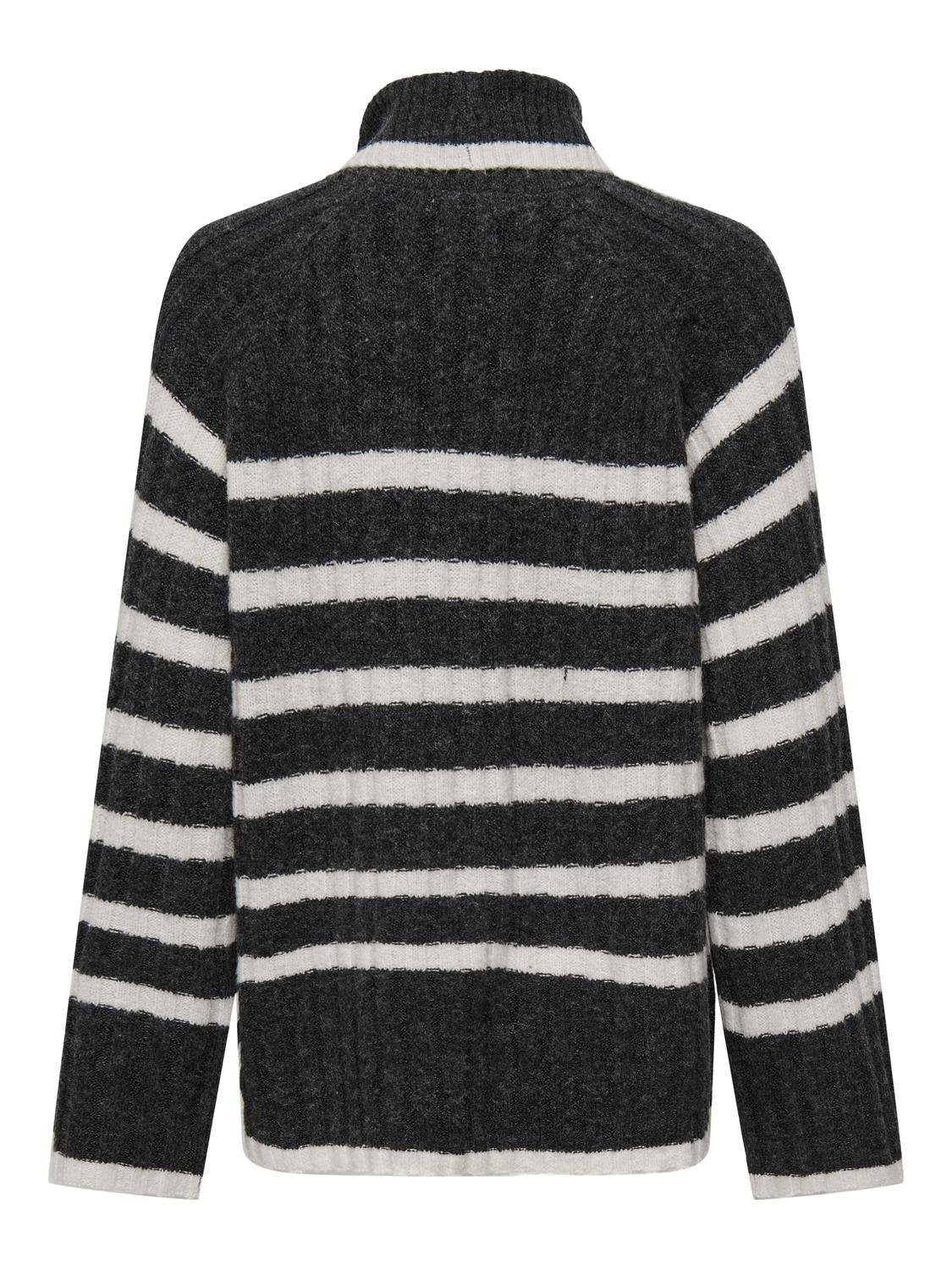JDY Coltrui JDYMILEY L/S LONG STRIPE PULLOV KNT NOOS