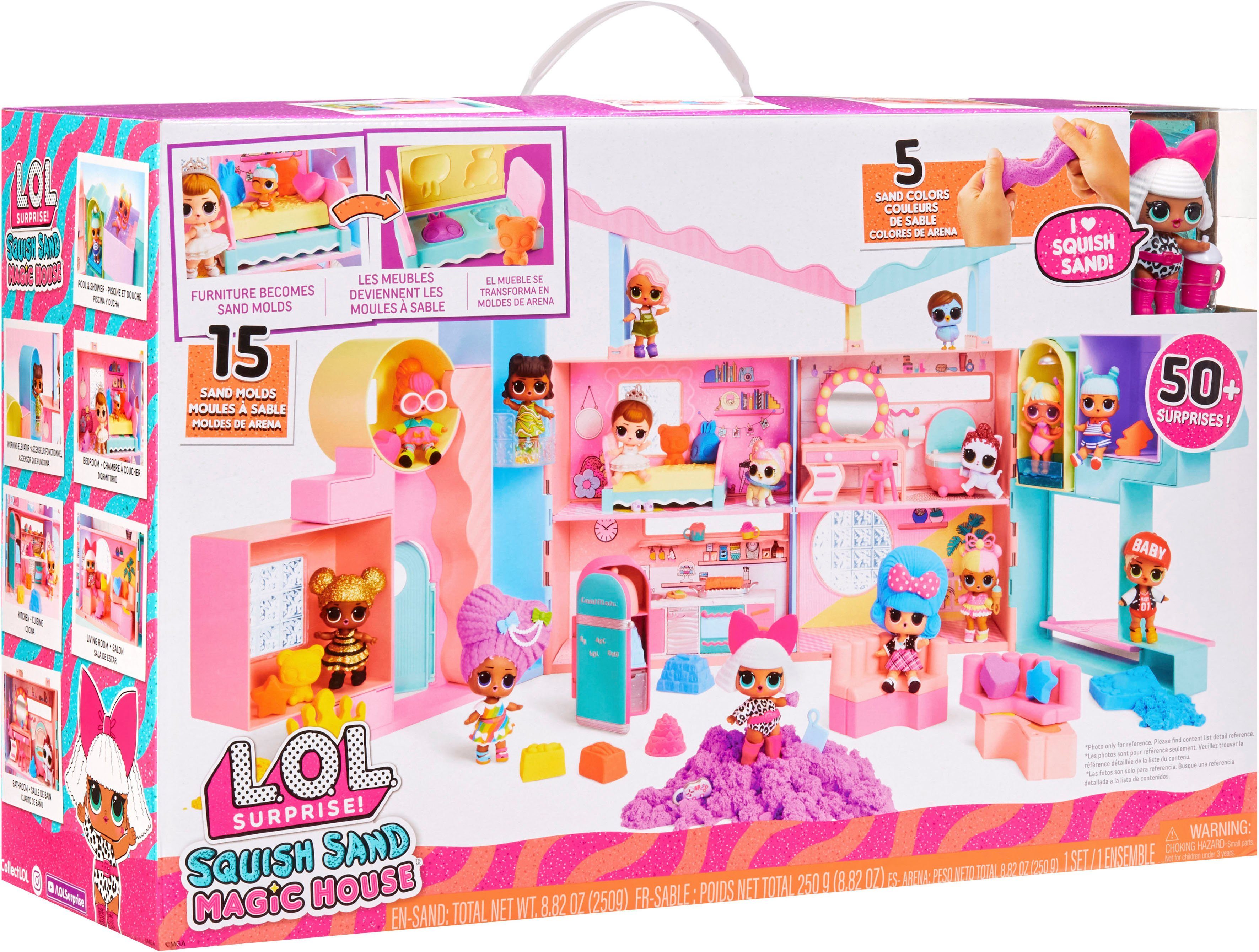 L.O.L. SURPRISE! Poppenhuis Squish Sand Magic House