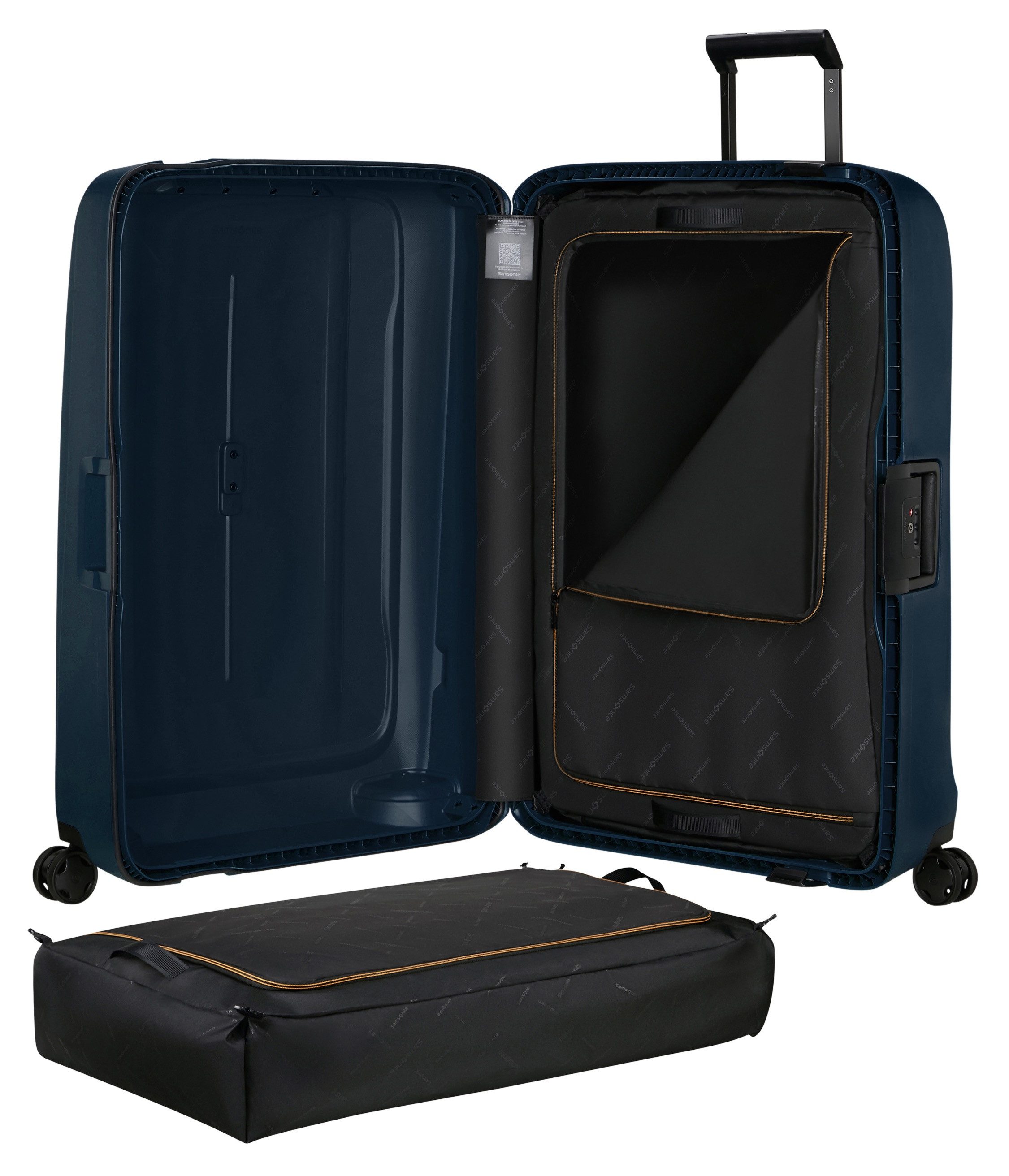 Samsonite Hardshell-trolley ESSENS, verschillende maten en kleuren Reiskoffer harde koffer voor vliegreizen TSA-slot