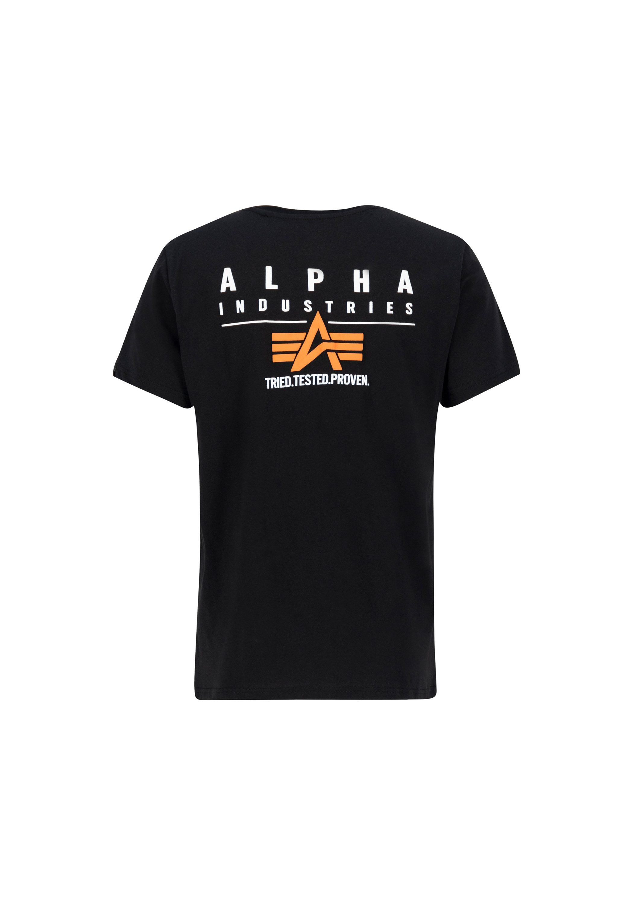 Alpha Industries T-shirt Men T-Shirts Puff Print Logo BP T