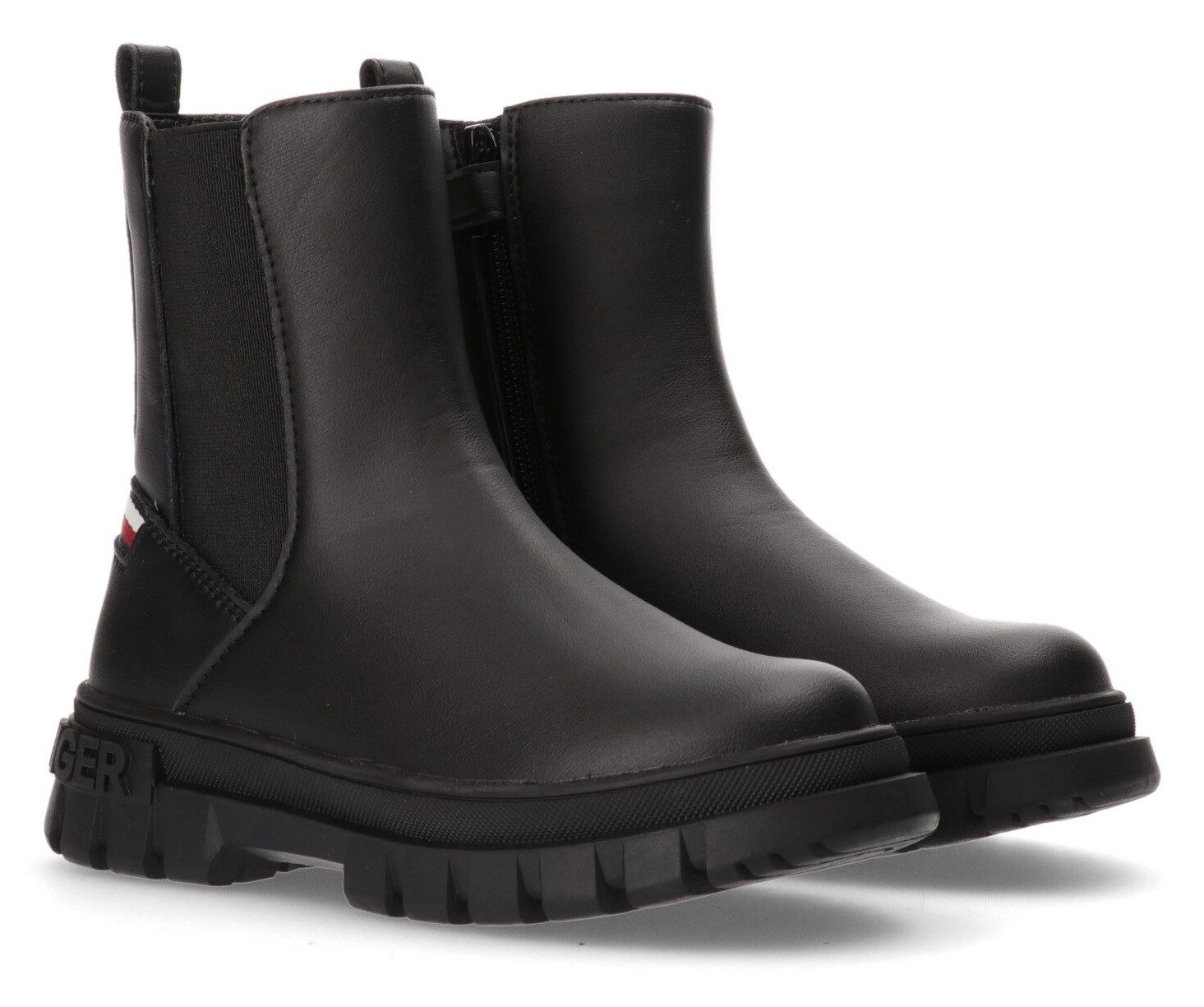 Tommy Hilfiger Chelsea-boots Chelsea laarzen, laarzen, winterlaarzen met modieuze plateauzool