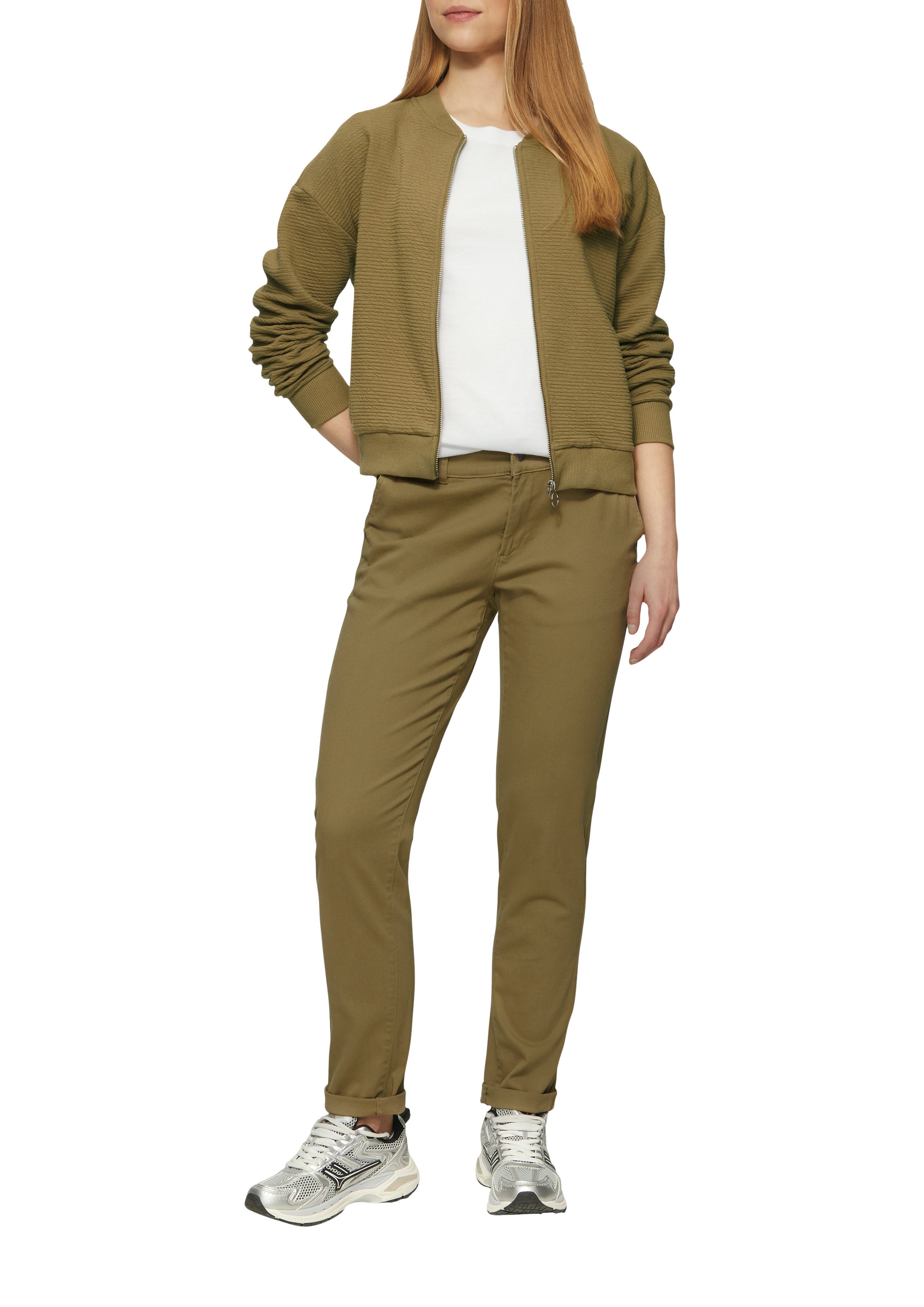 Q/S designed by Chino van katoen-stretch