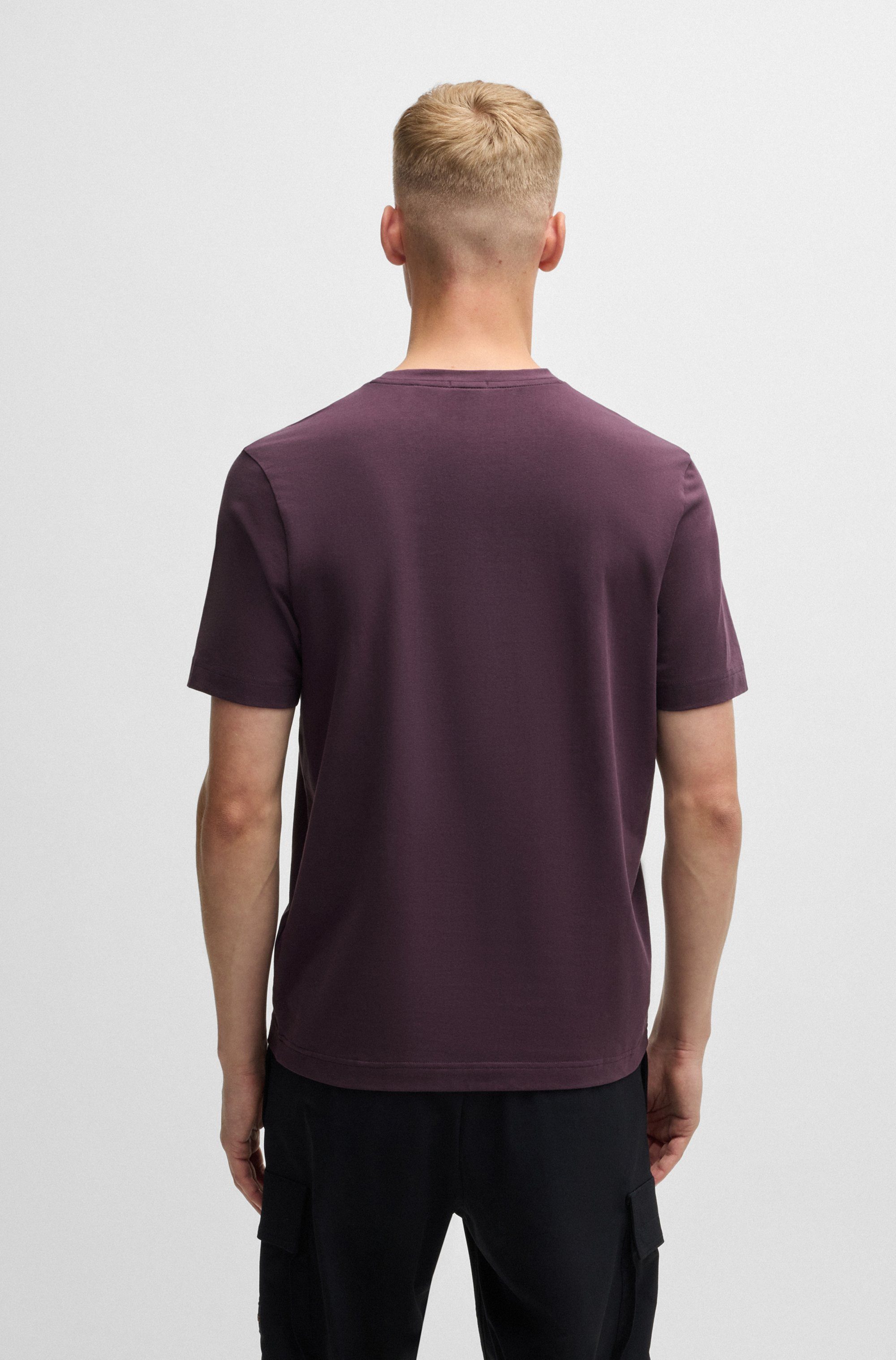 Boss Orange T-shirt TChup met een ronde hals