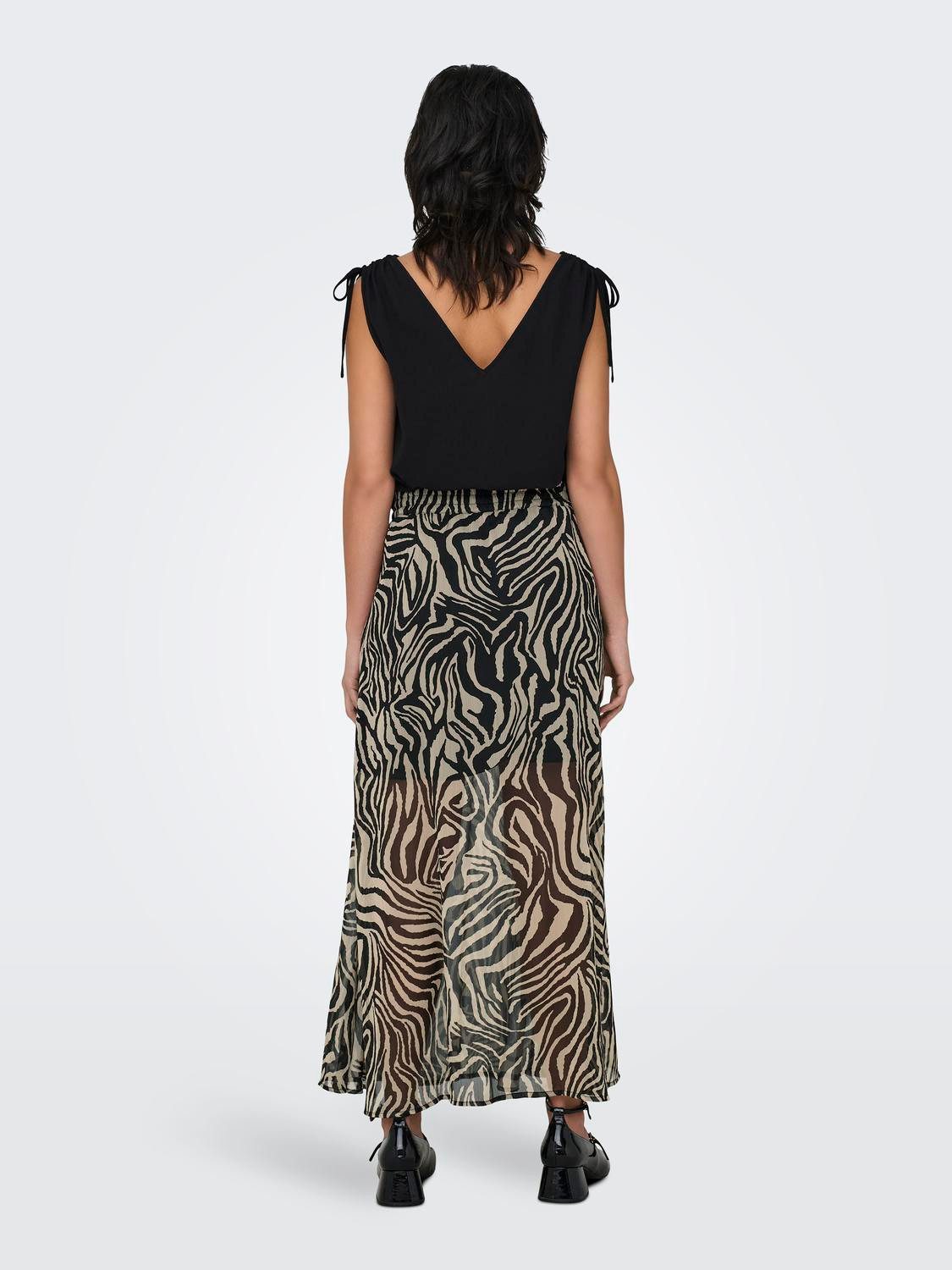 Only Plooirok ONLASTA LIFE SLIT ANKEL SKIRT PTM