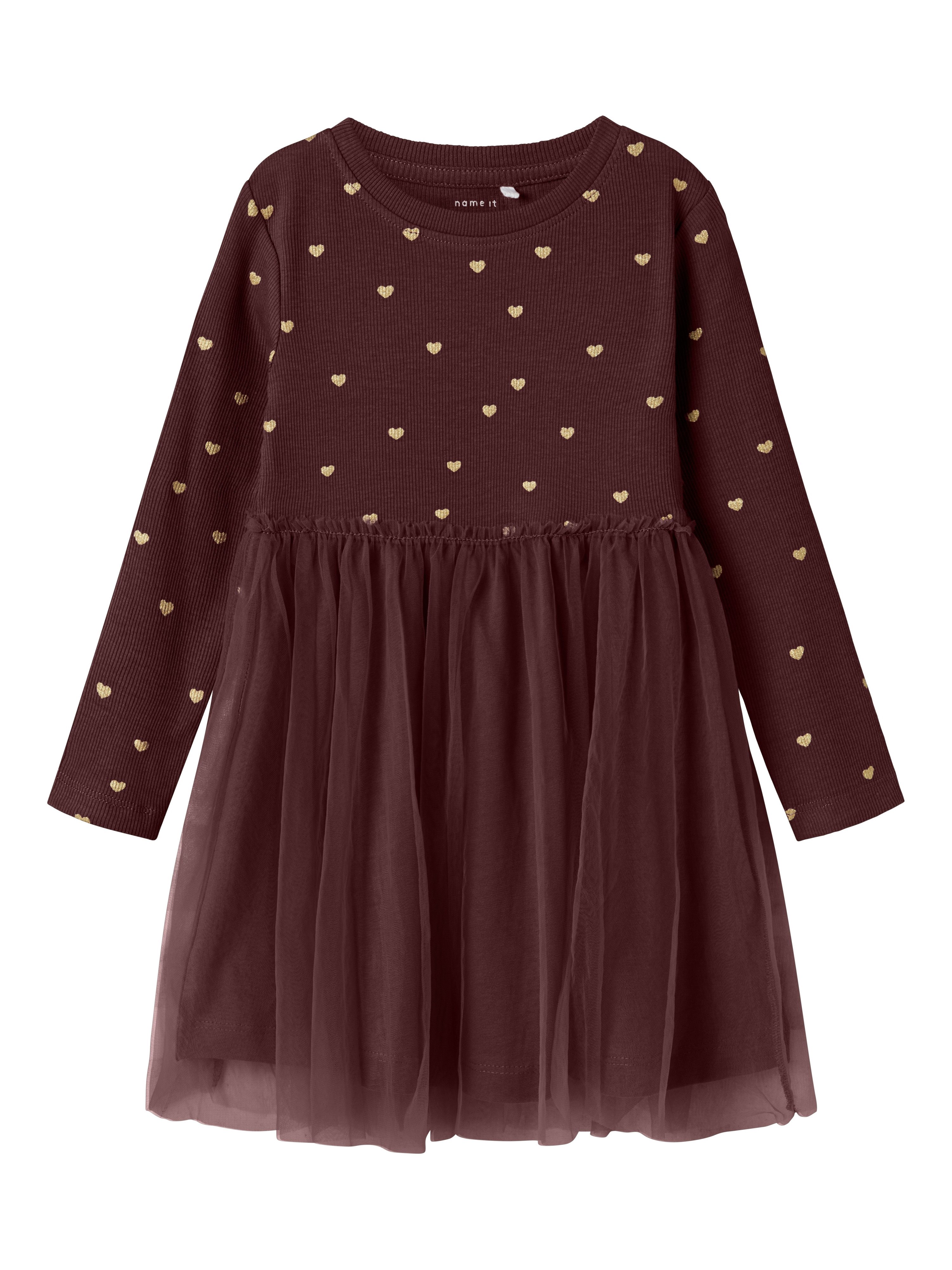 Name It Tulen jurk NMFNADJA LS DRESS NOOS
