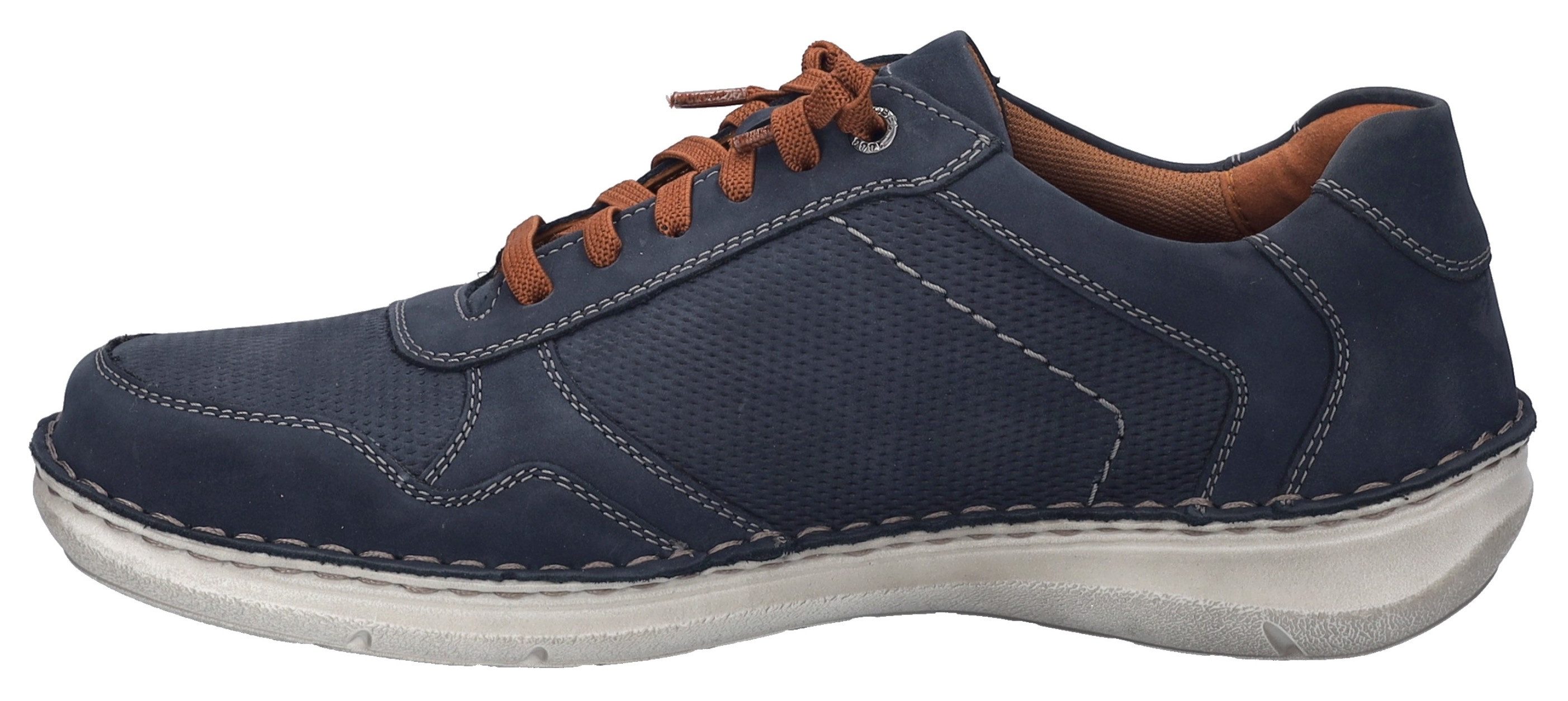 Josef Seibel Veterschoenen New Anvers 97 , lage schoen, vrijetijdsschoen, comfort-schoen in extra brede vorm