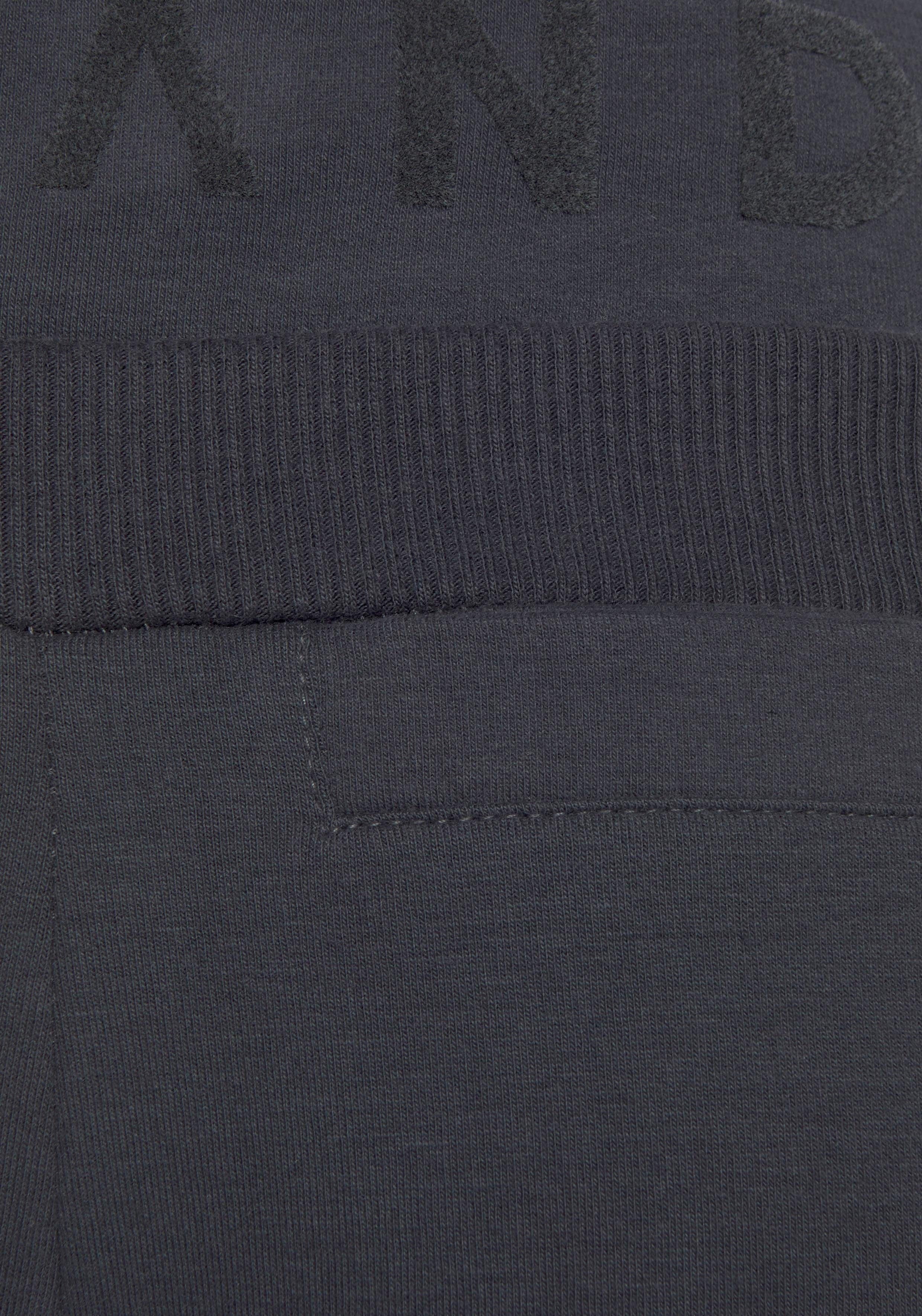 Elbsand Sweatbroek Brinja met logoprint op de tailleband en zakken, joggingbroek, loungebroek