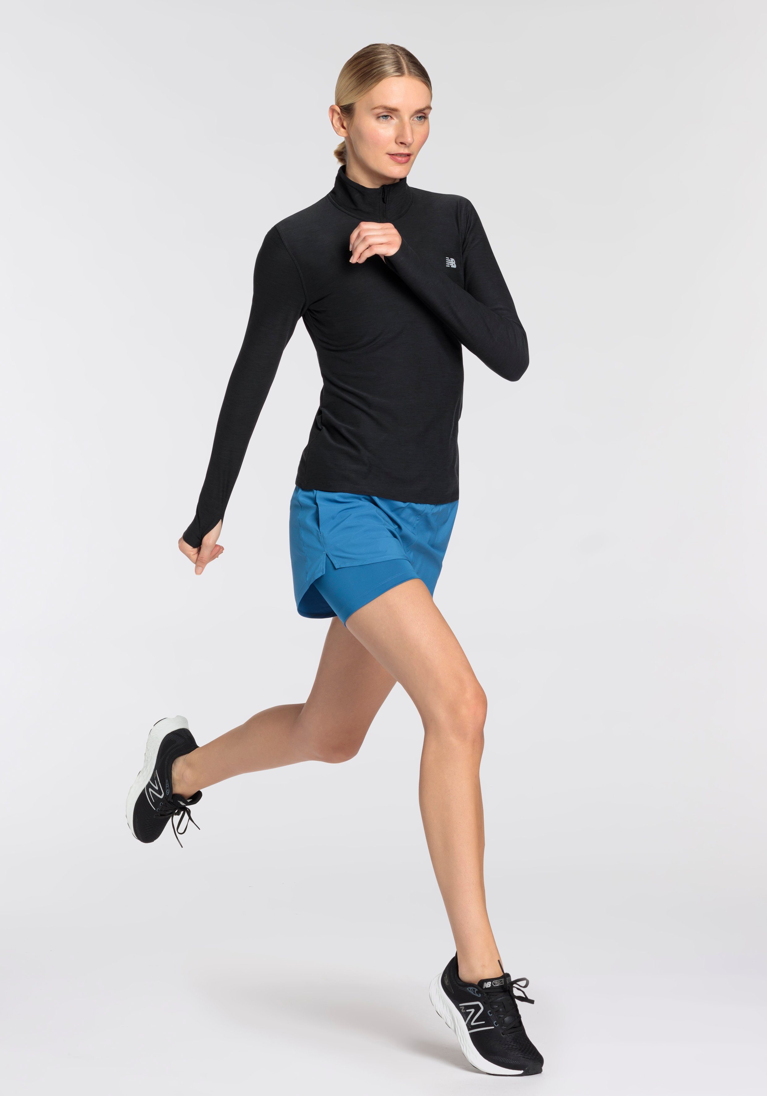 New Balance Runningshort Sport Essentials 2-in-1hort 3" EARTHHADOW